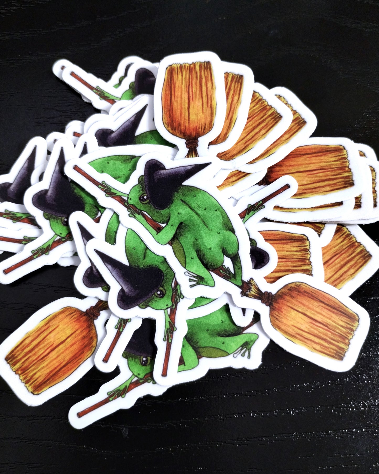 Witchy Frog Sticker