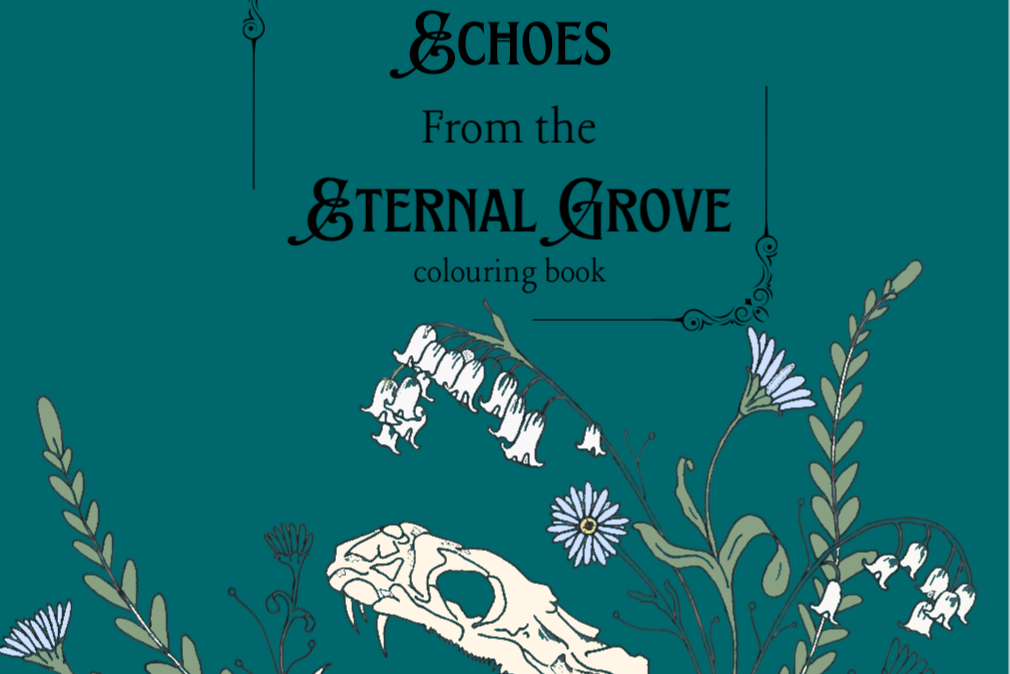 Digital Download-- Echoes From the Eternal Grove Colouring Book