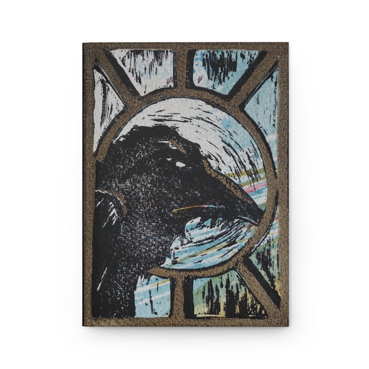 Raven Print Journal -Blue