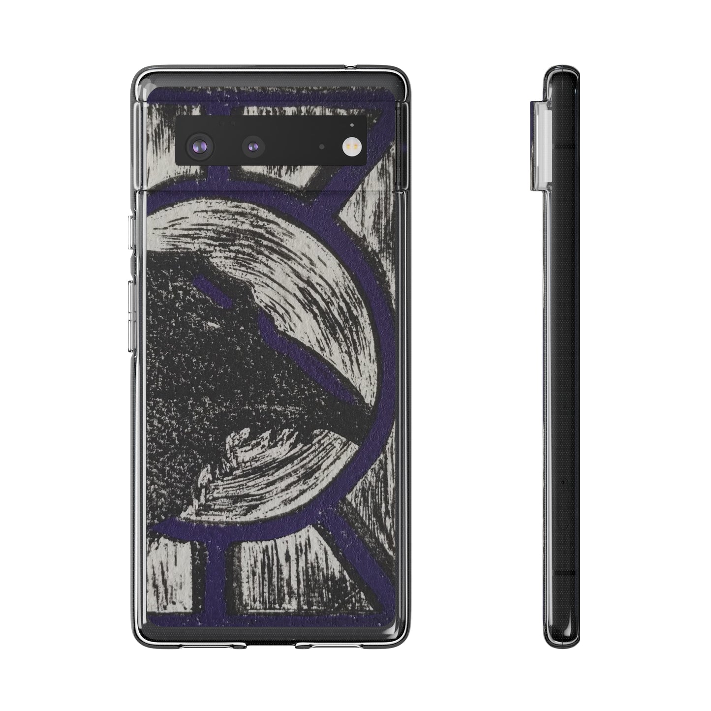 Soft Phone Cases Raven Purple