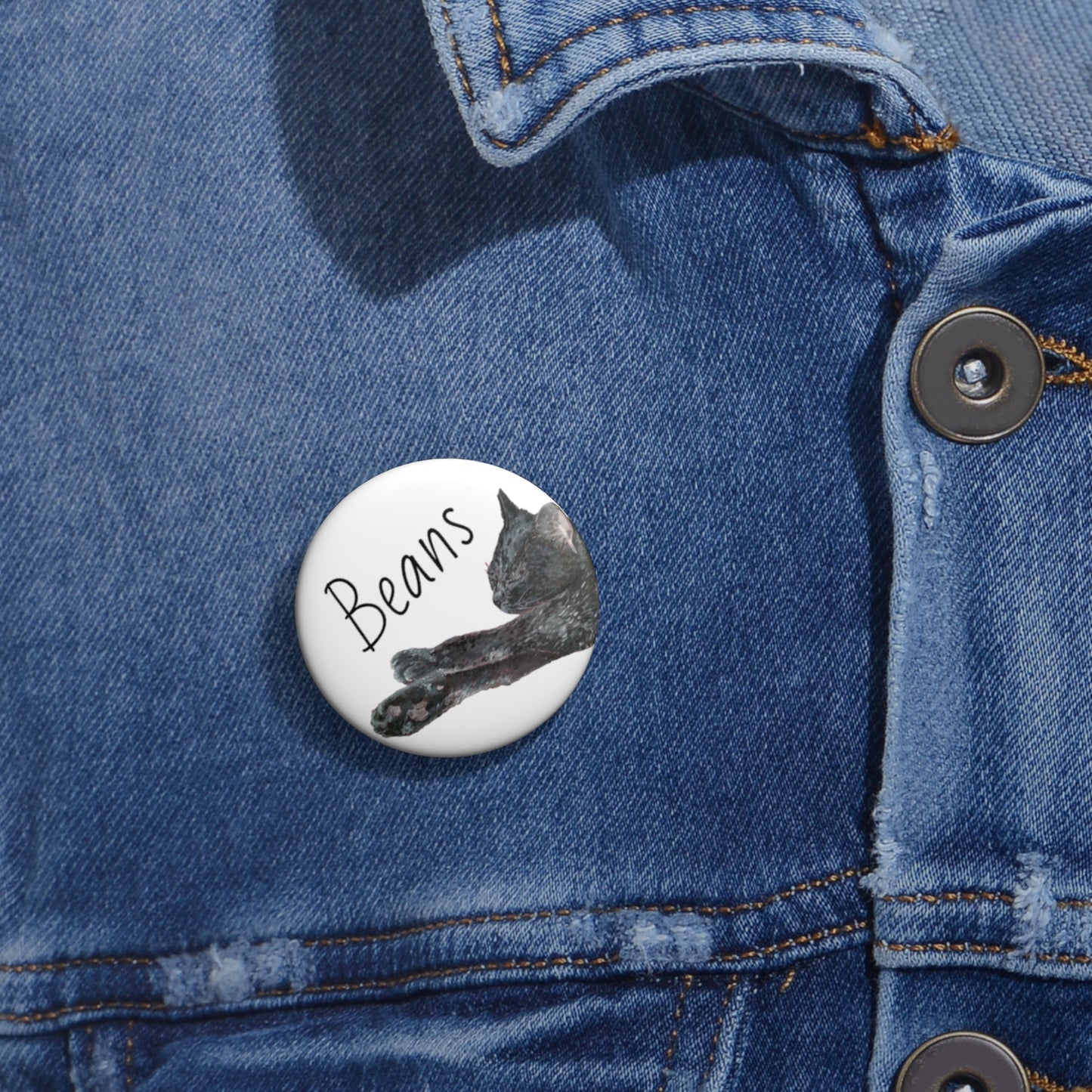 Beans Pin Button