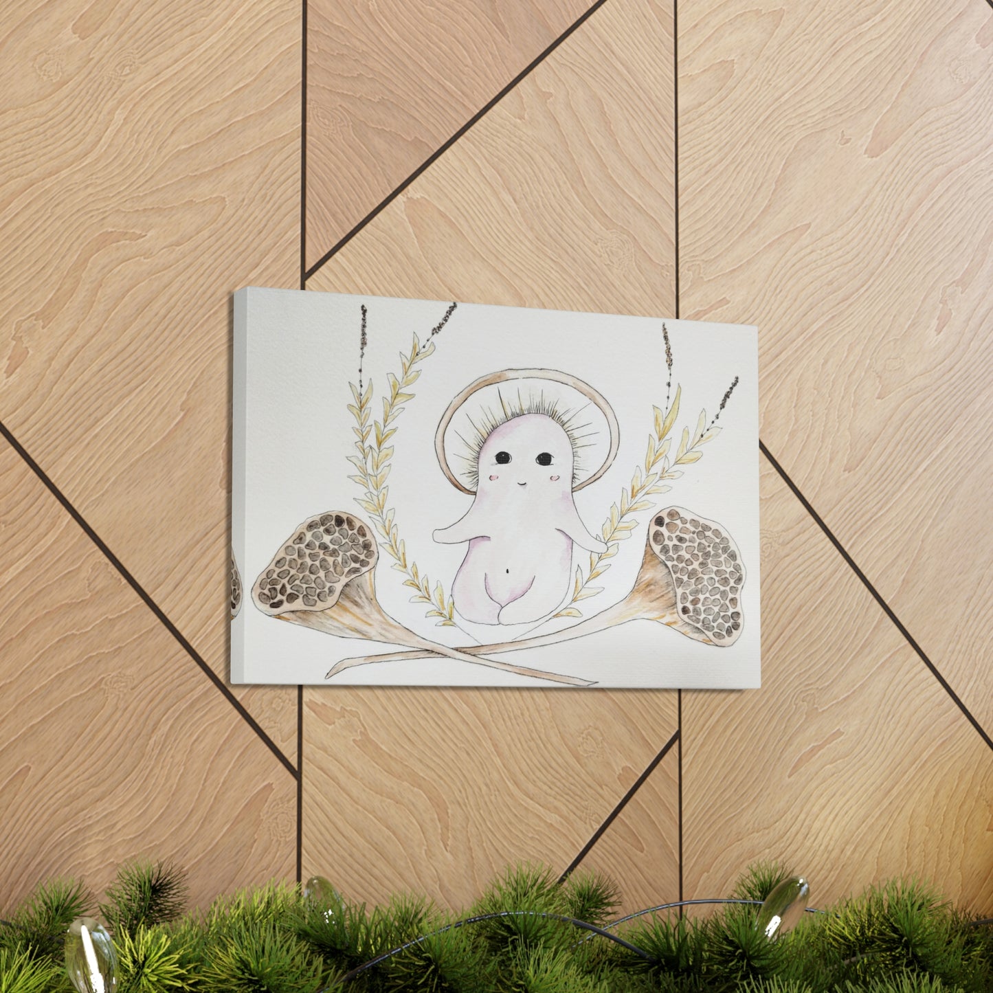 Mushroom Baby -Canvas Gallery Wraps