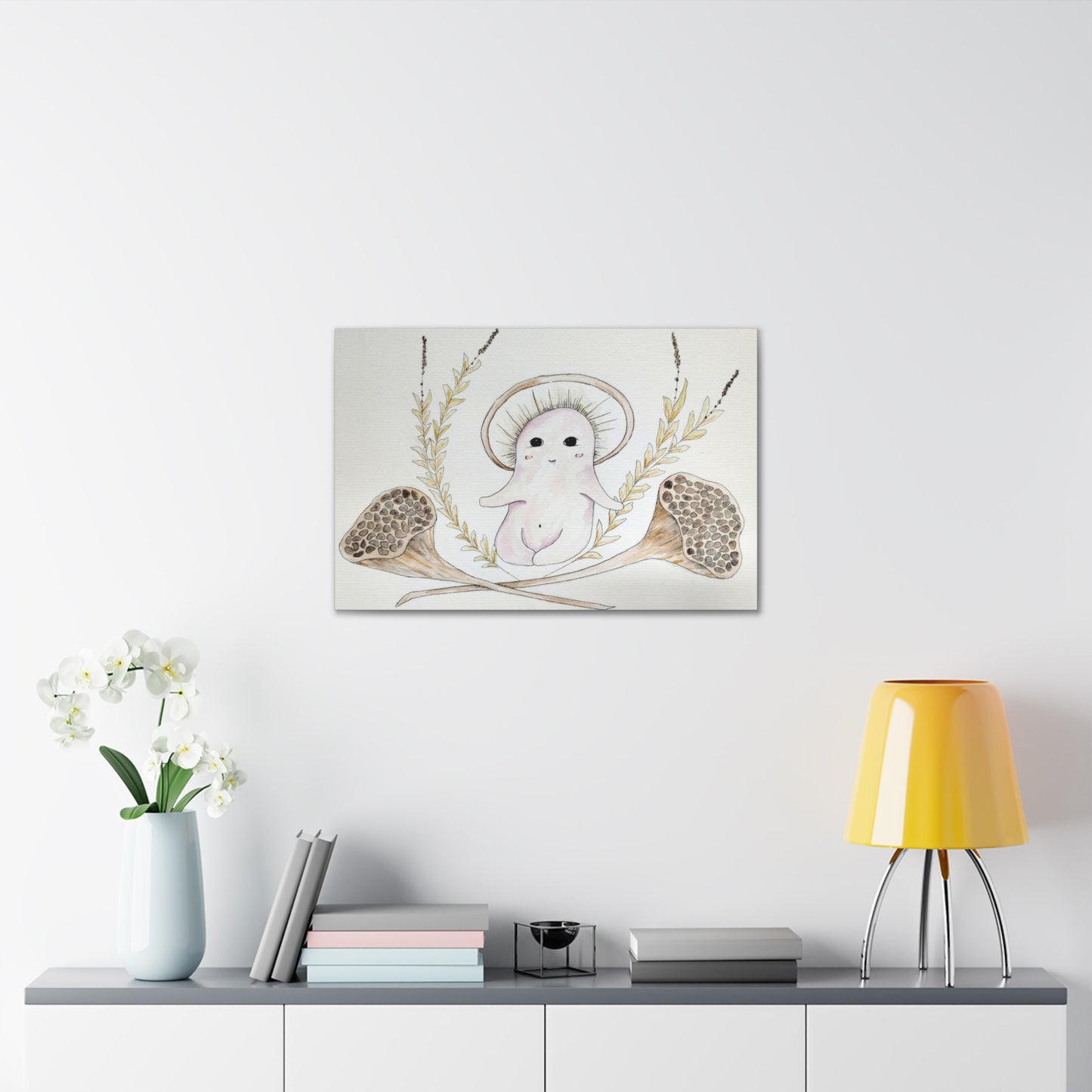 Mushroom Baby -Canvas Gallery Wraps