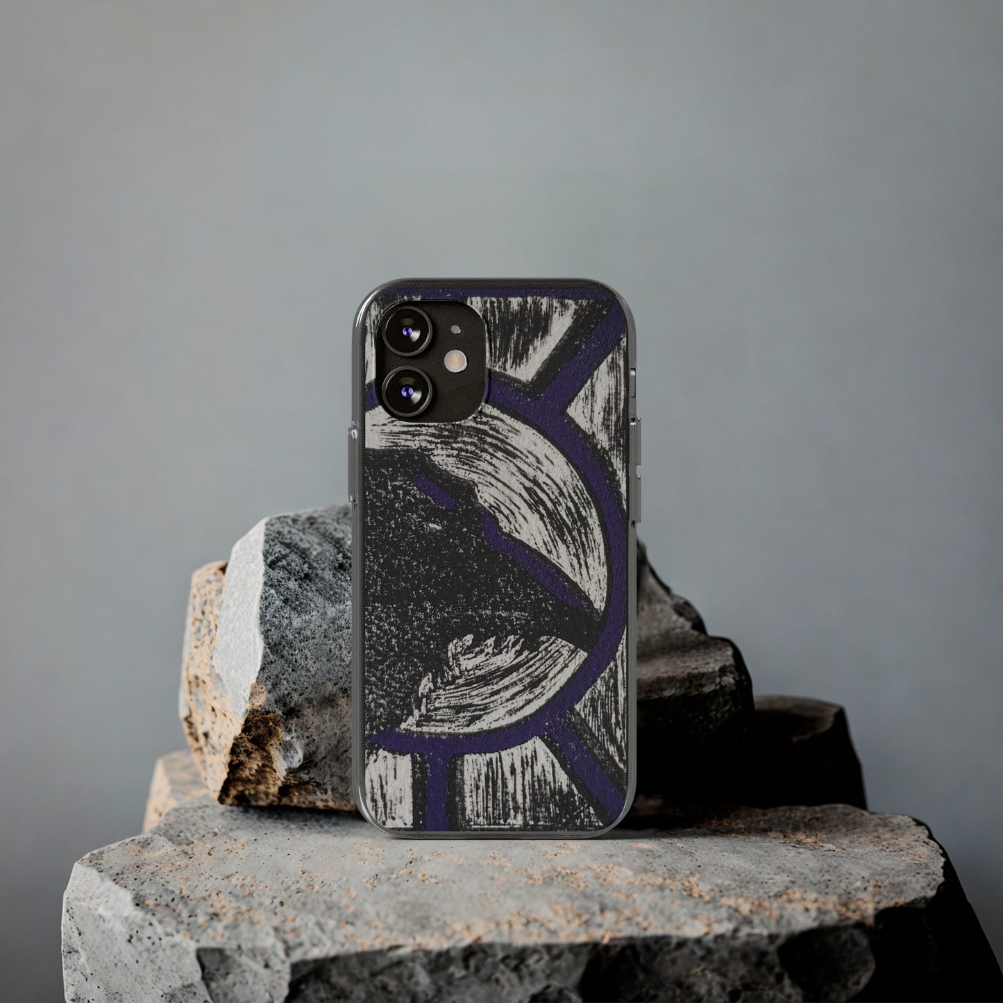 Soft Phone Cases Raven Purple