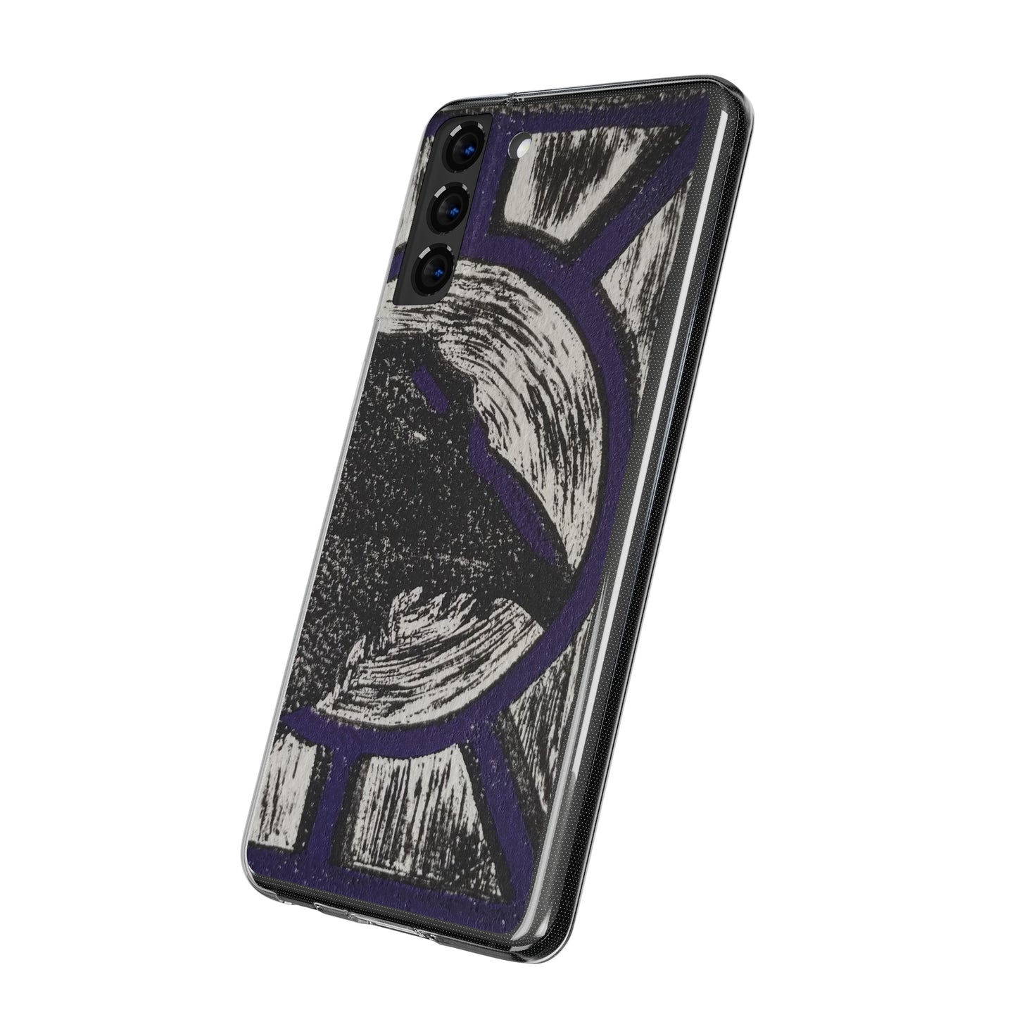 Soft Phone Cases Raven Purple