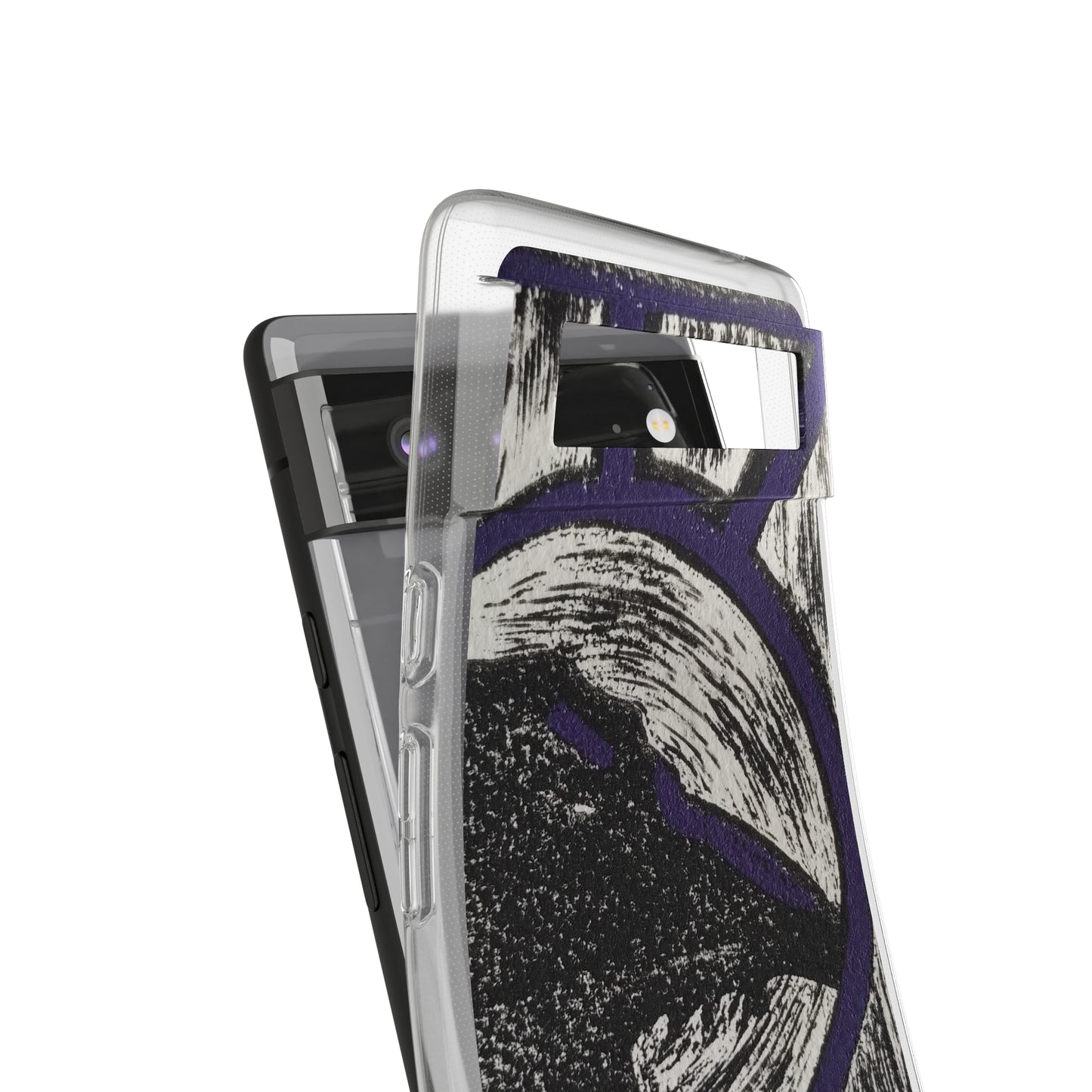 Soft Phone Cases Raven Purple