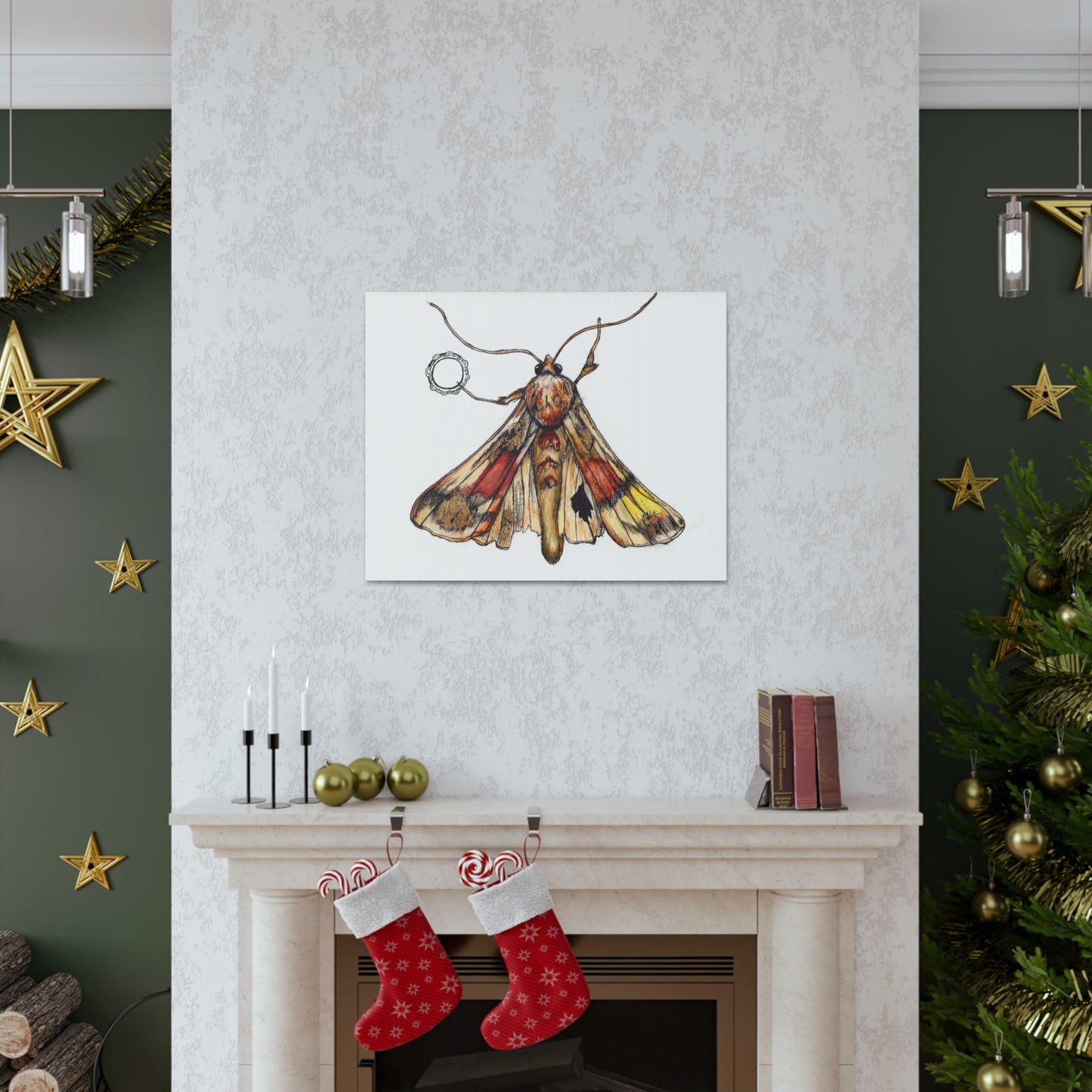 Moth -Canvas Gallery Wraps