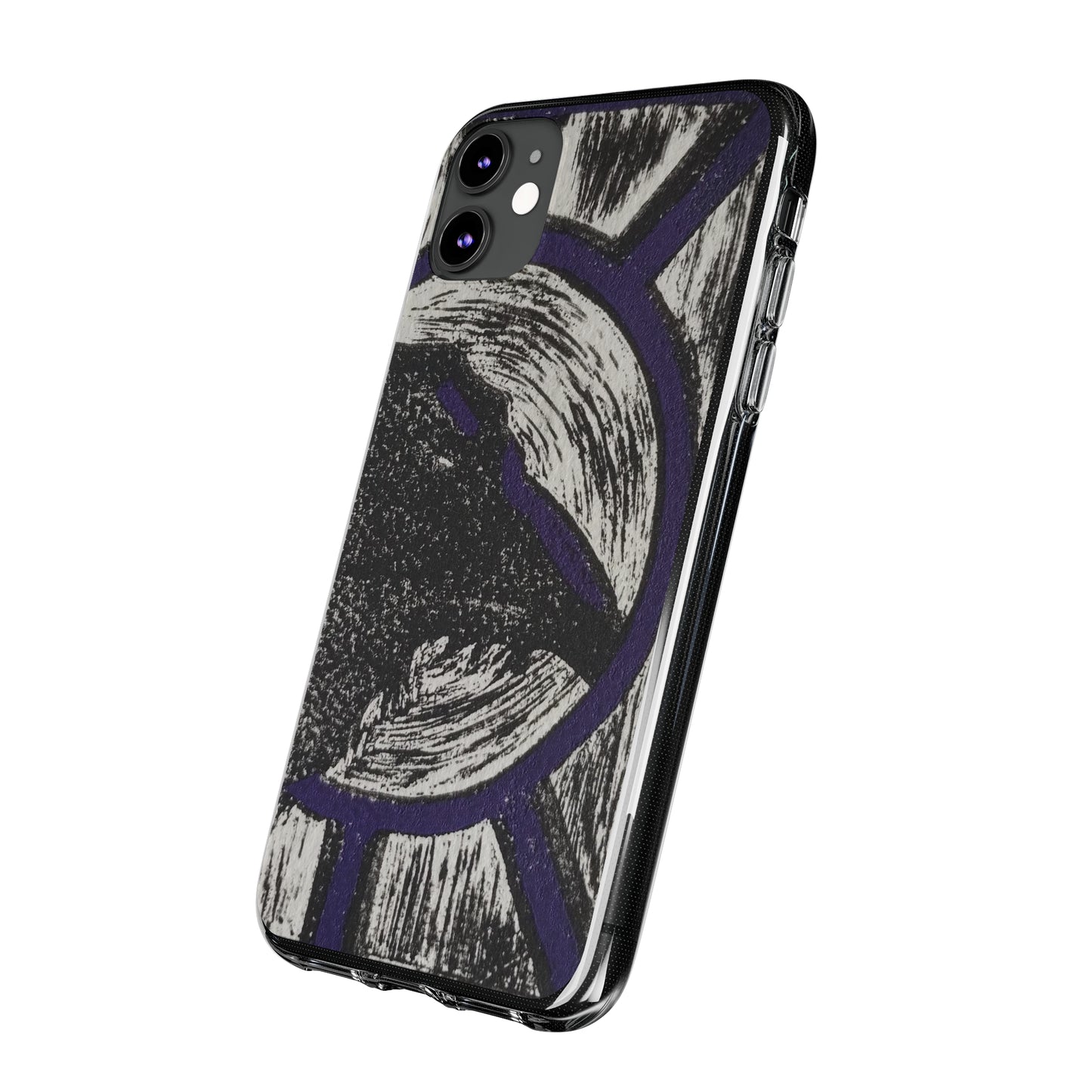 Soft Phone Cases Raven Purple