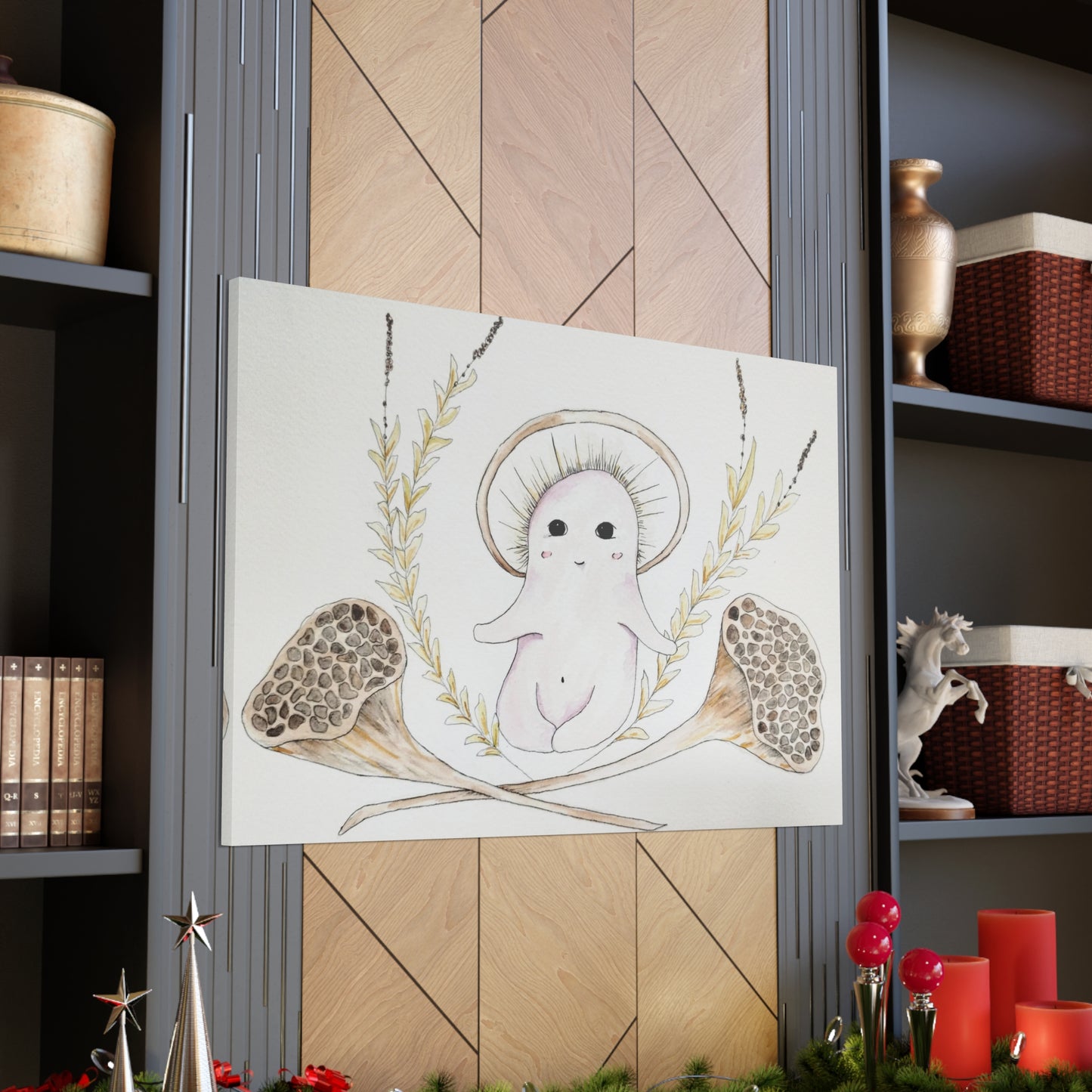 Mushroom Baby -Canvas Gallery Wraps