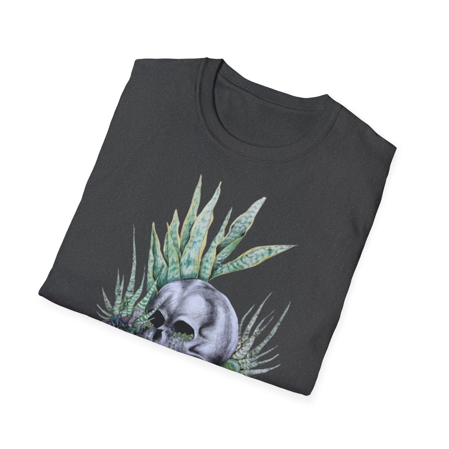 Pearls and Skull Unisex Softstyle T-Shirt