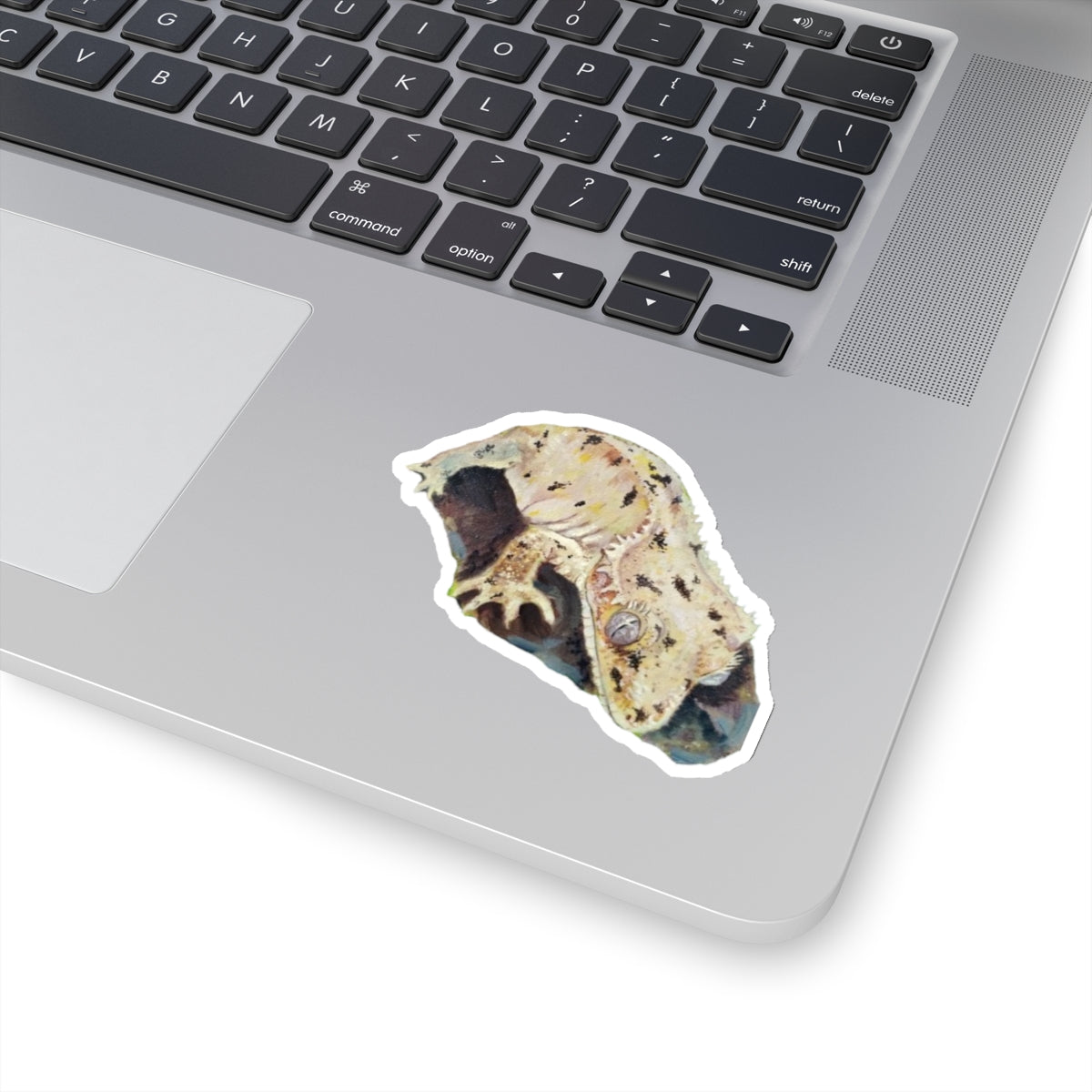 Dalmatian Crested Gecko Kiss-Cut Stickers