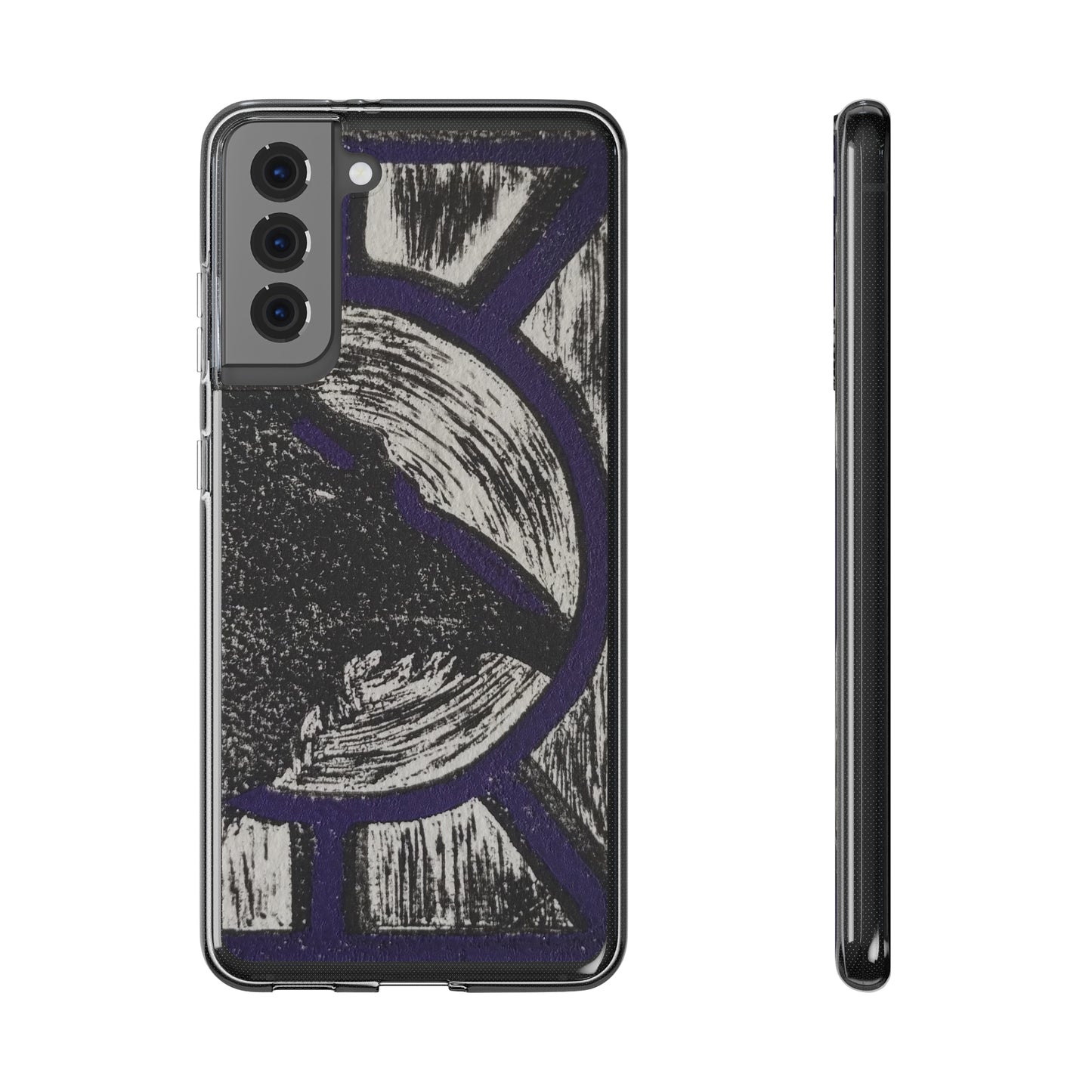 Soft Phone Cases Raven Purple