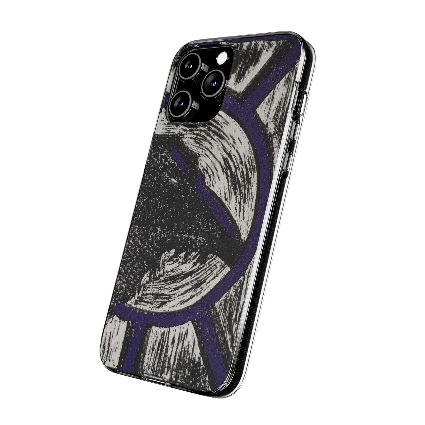 Soft Phone Cases Raven Purple