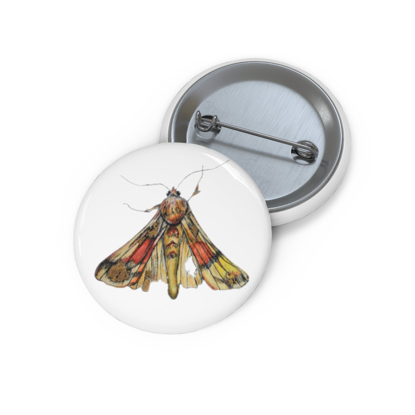 Moth Pin Button