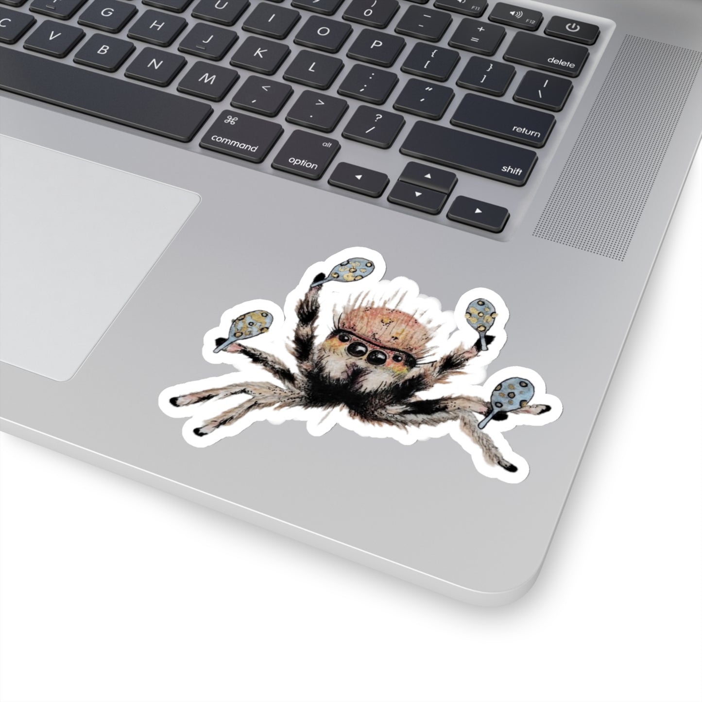 Cha Cha Spider Kiss-Cut Stickers