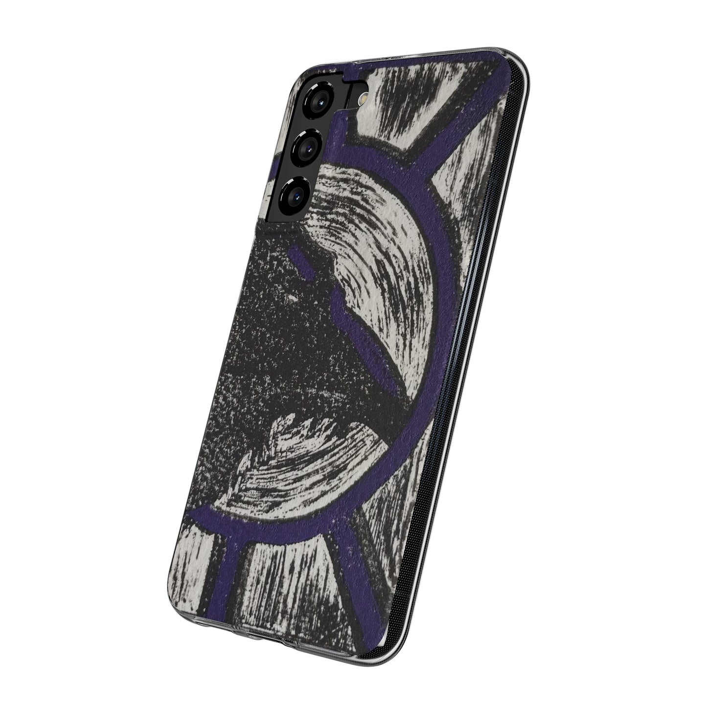 Soft Phone Cases Raven Purple