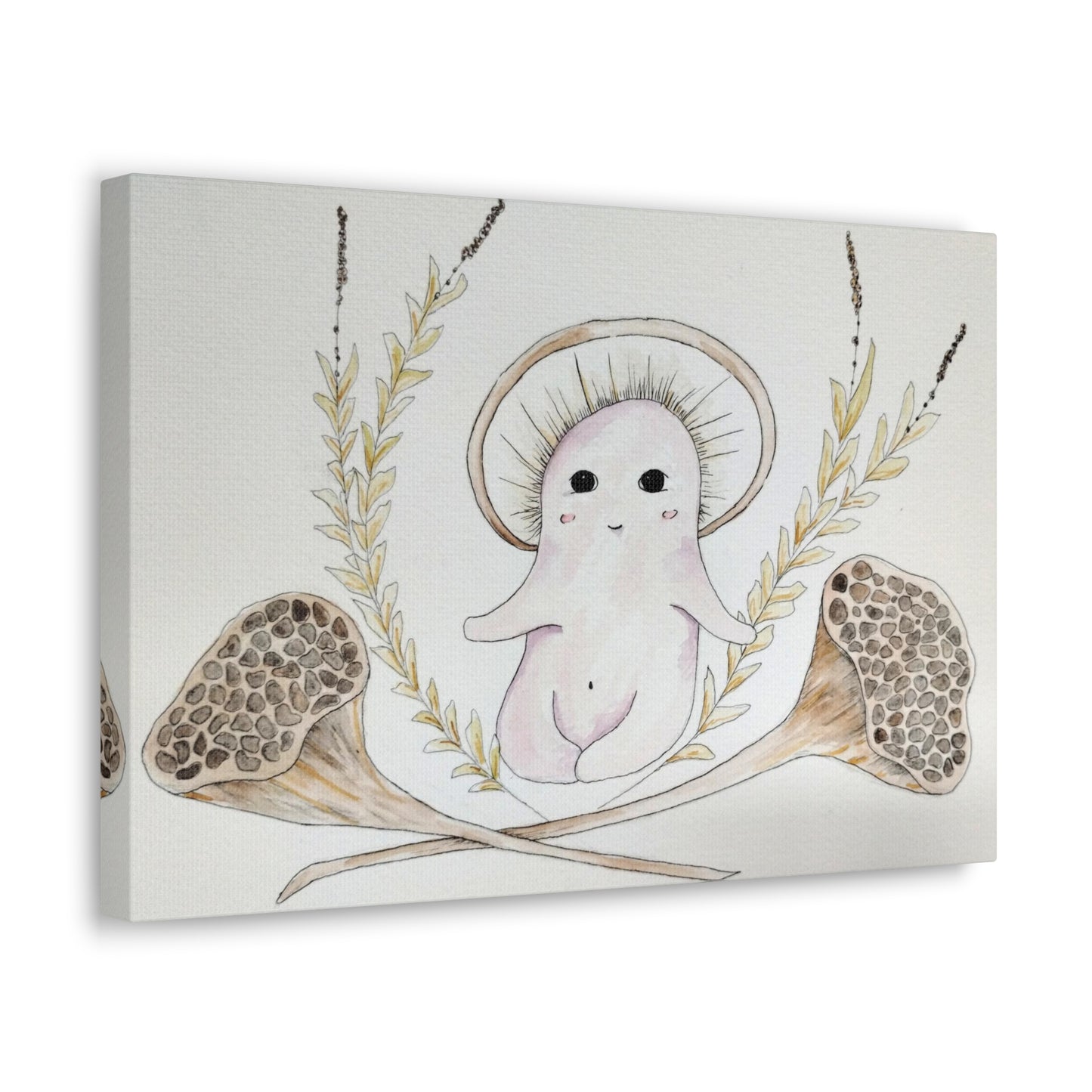 Mushroom Baby -Canvas Gallery Wraps