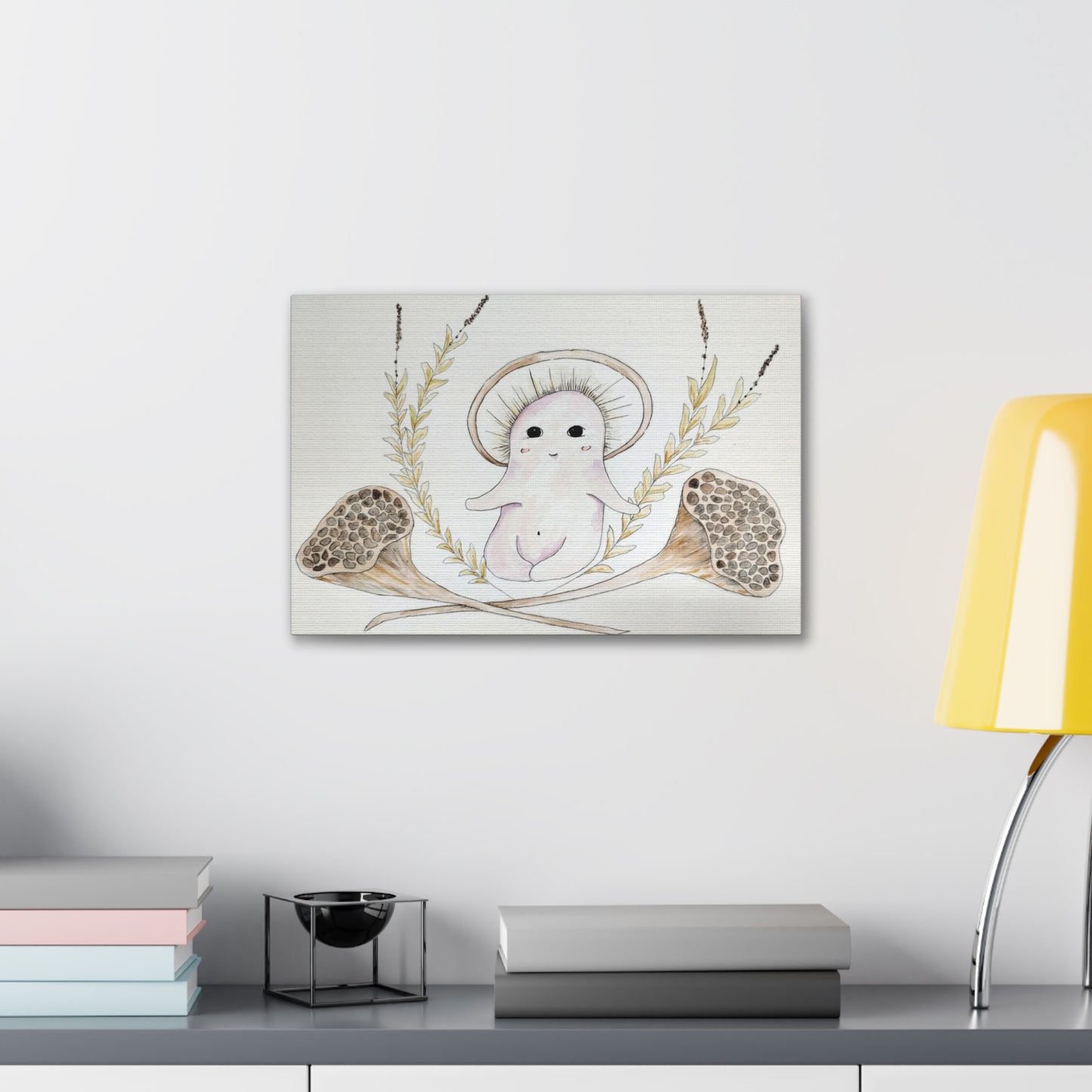 Mushroom Baby -Canvas Gallery Wraps