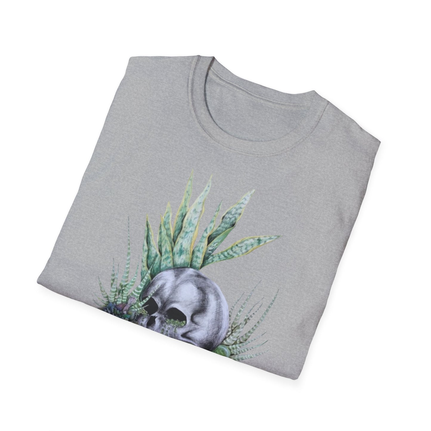 Pearls and Skull Unisex Softstyle T-Shirt