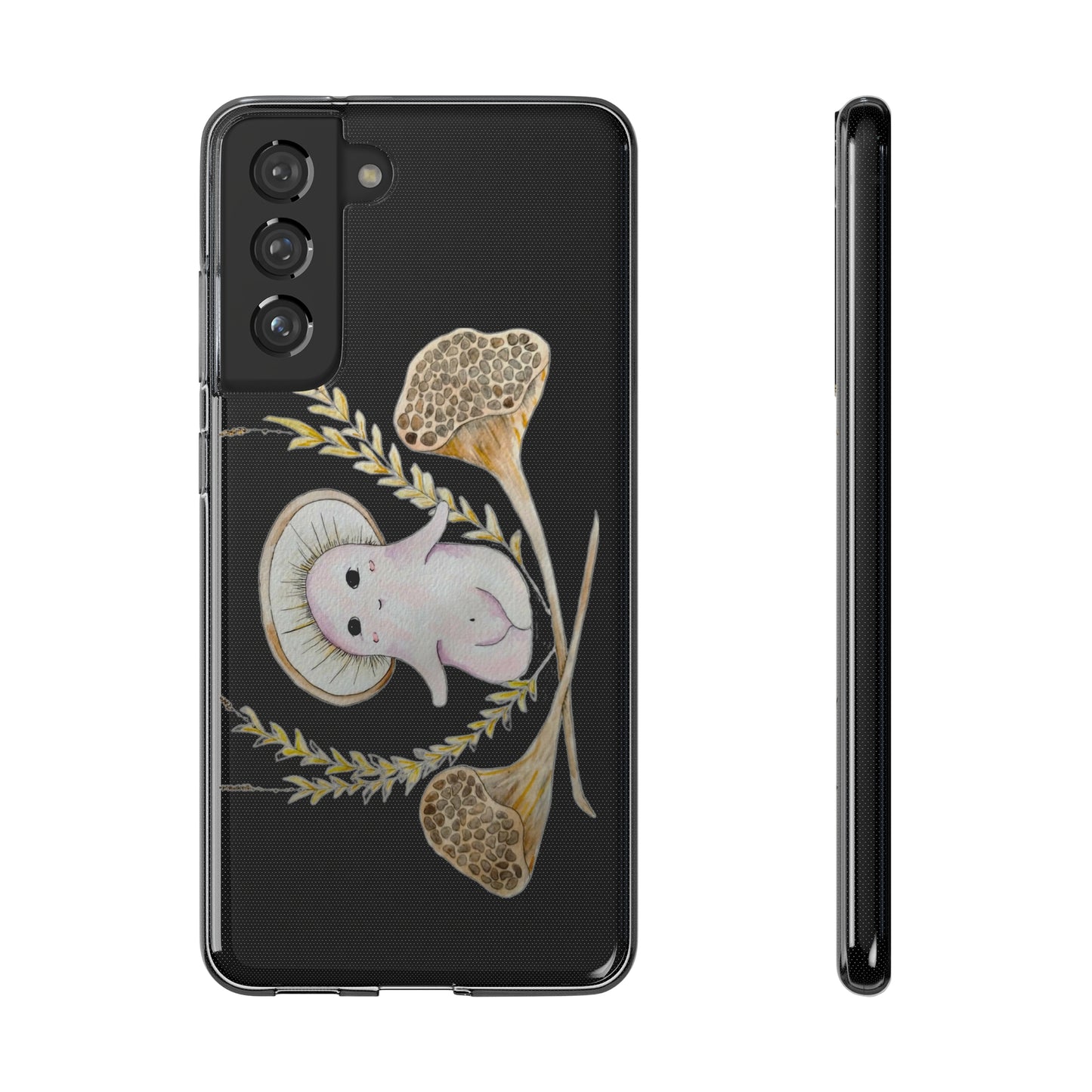 Soft Phone Case Mushroom Baby