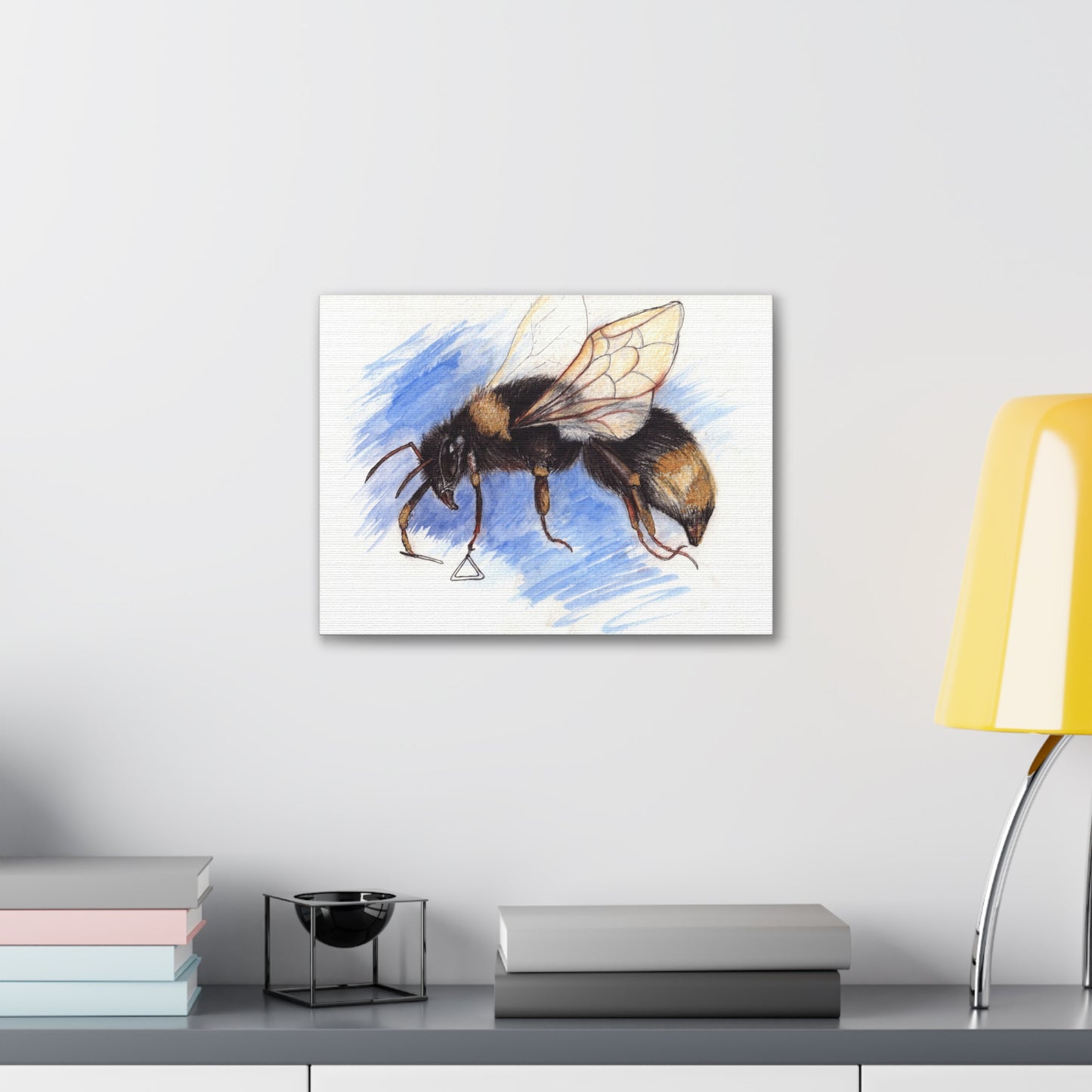 Whimsical Bee -Canvas Gallery Wraps