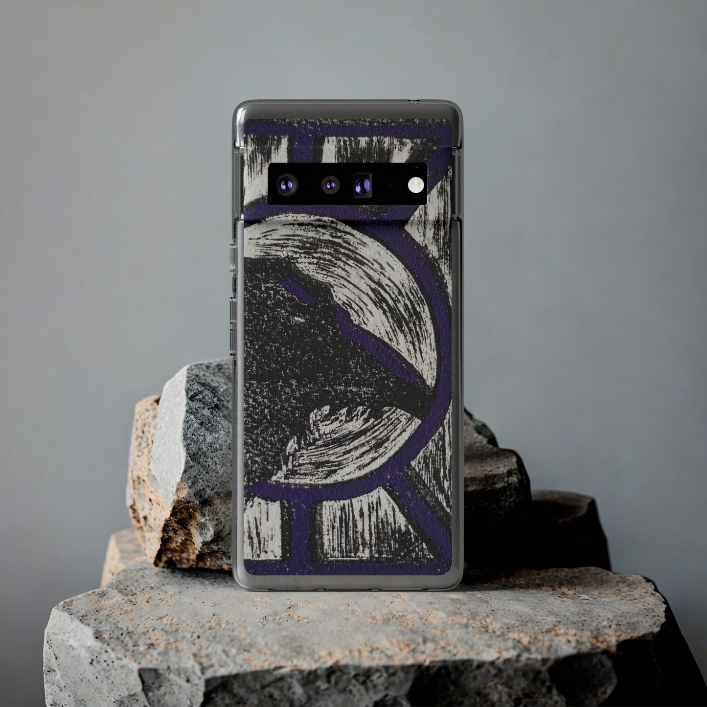 Soft Phone Cases Raven Purple