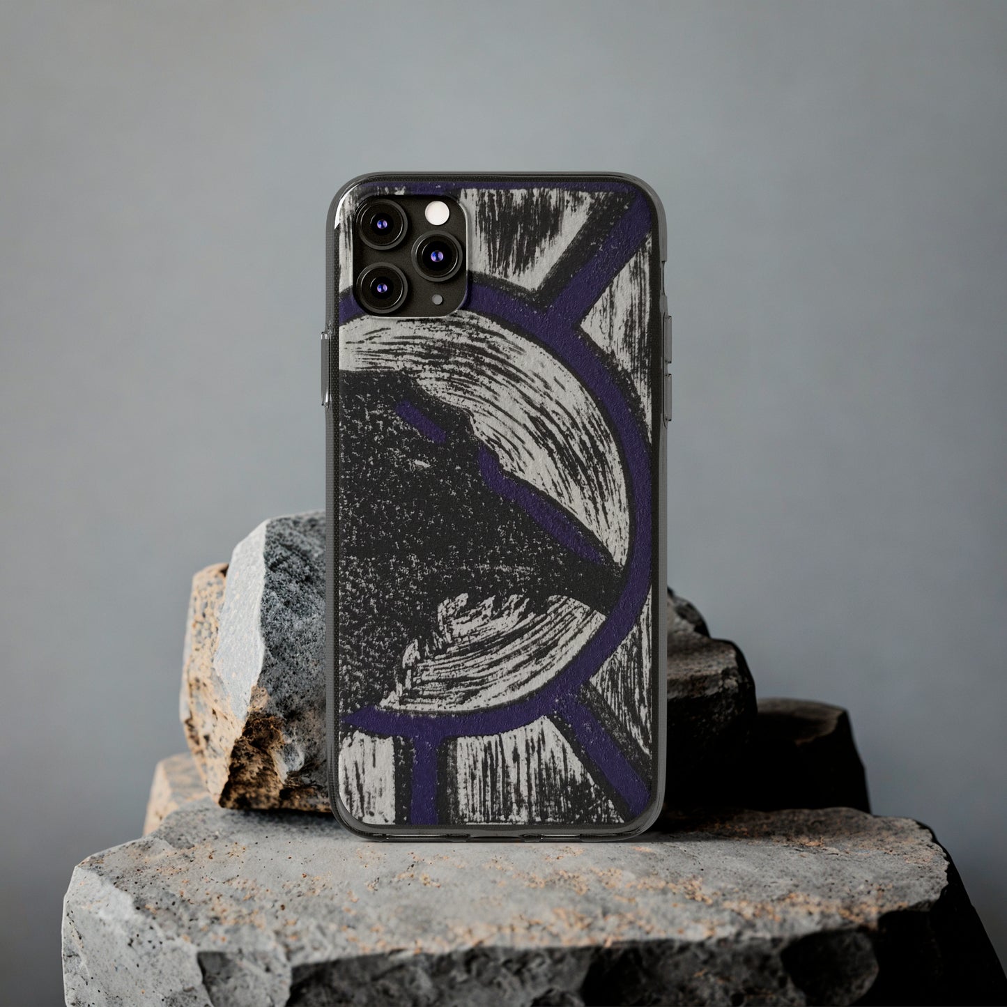 Soft Phone Cases Raven Purple