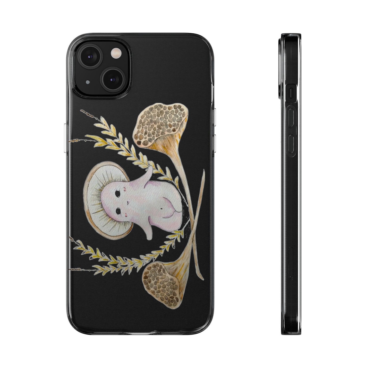 Soft Phone Case Mushroom Baby