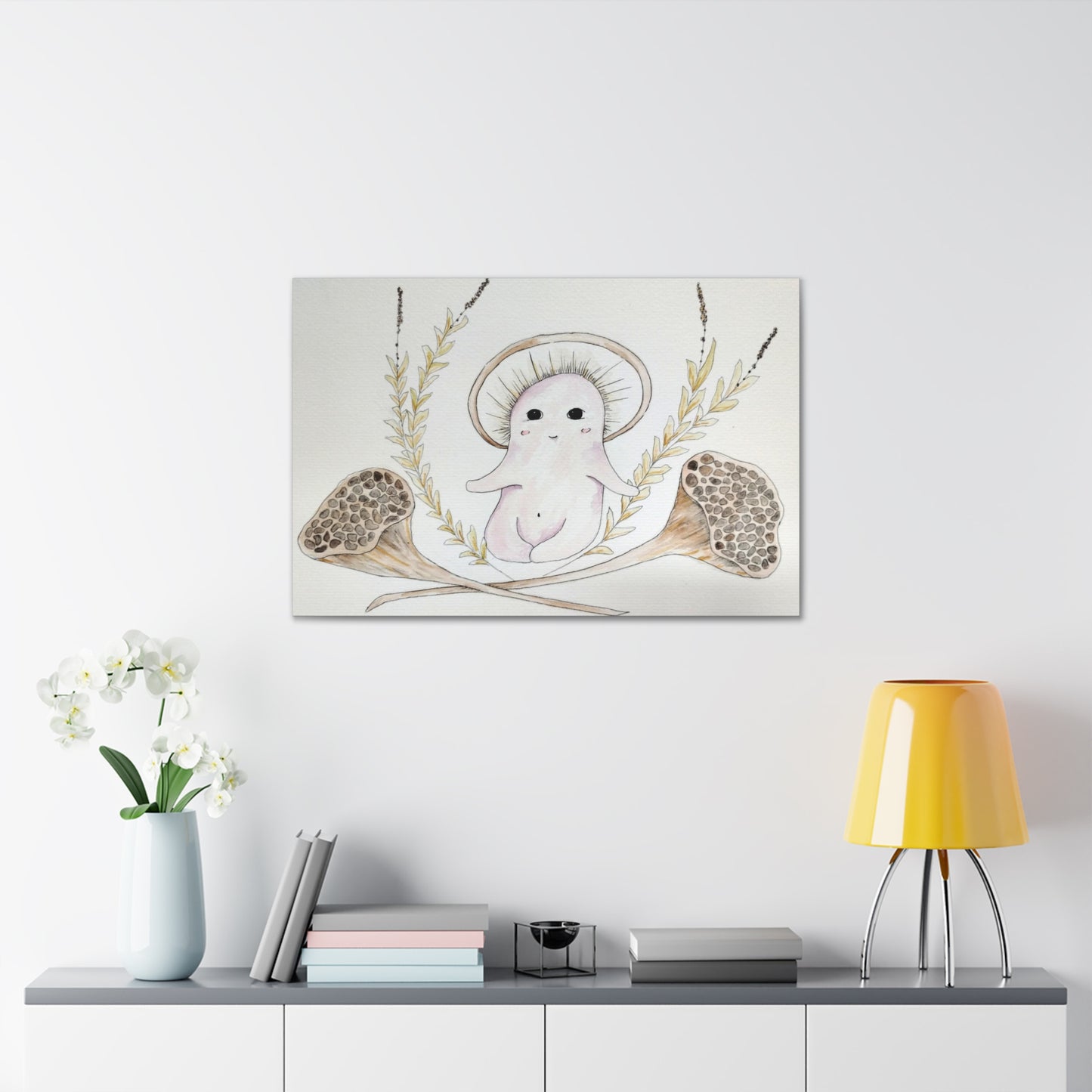 Mushroom Baby -Canvas Gallery Wraps