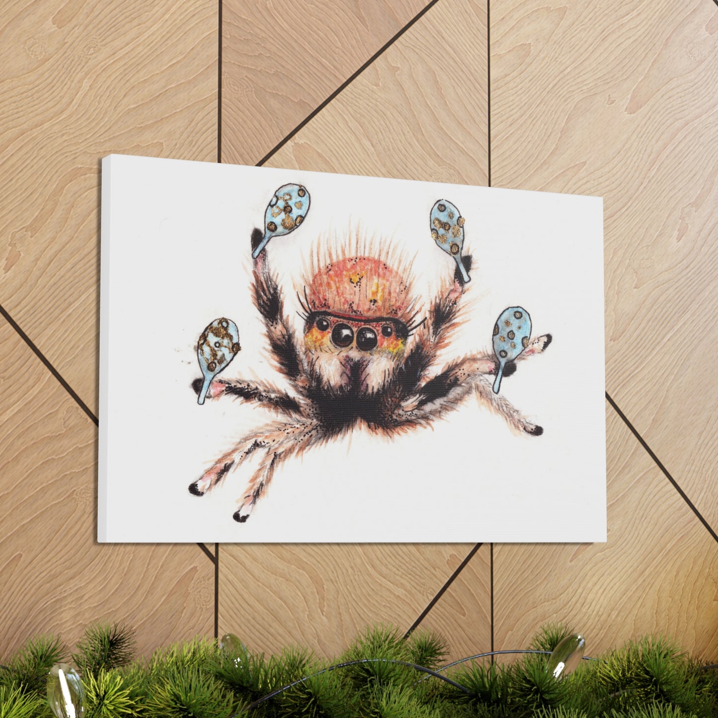 Cha Cha Spider -Canvas Gallery Wraps