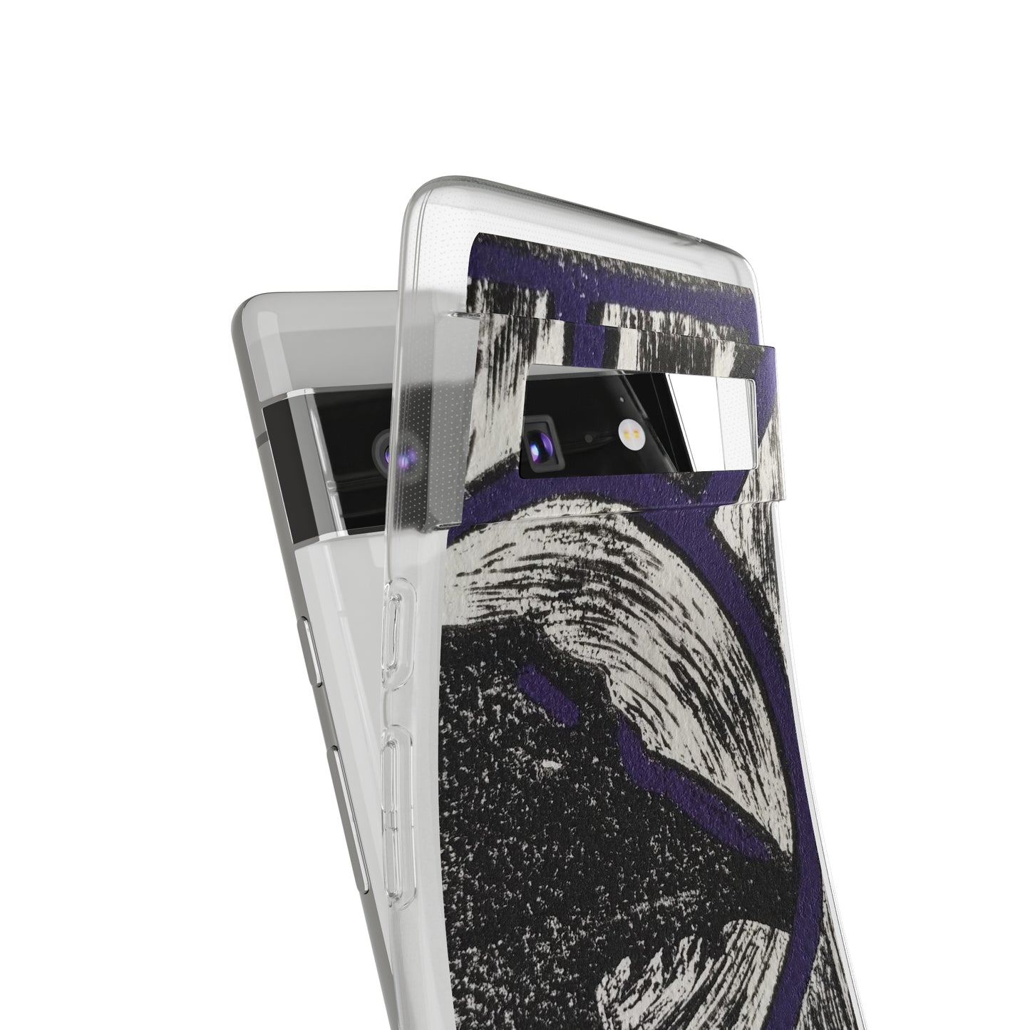 Soft Phone Cases Raven Purple