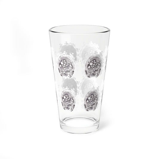 Skulls And Mushrooms Mixing Glass, 16oz