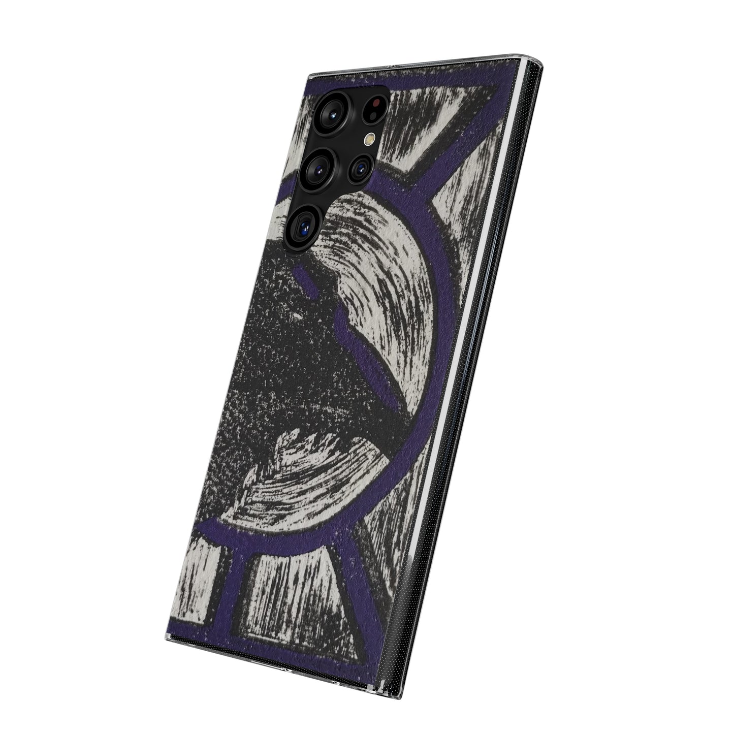 Soft Phone Cases Raven Purple