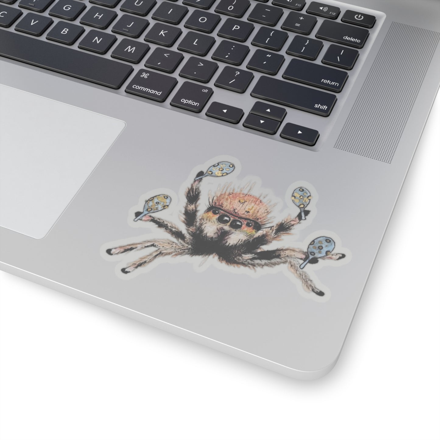 Cha Cha Spider Kiss-Cut Stickers