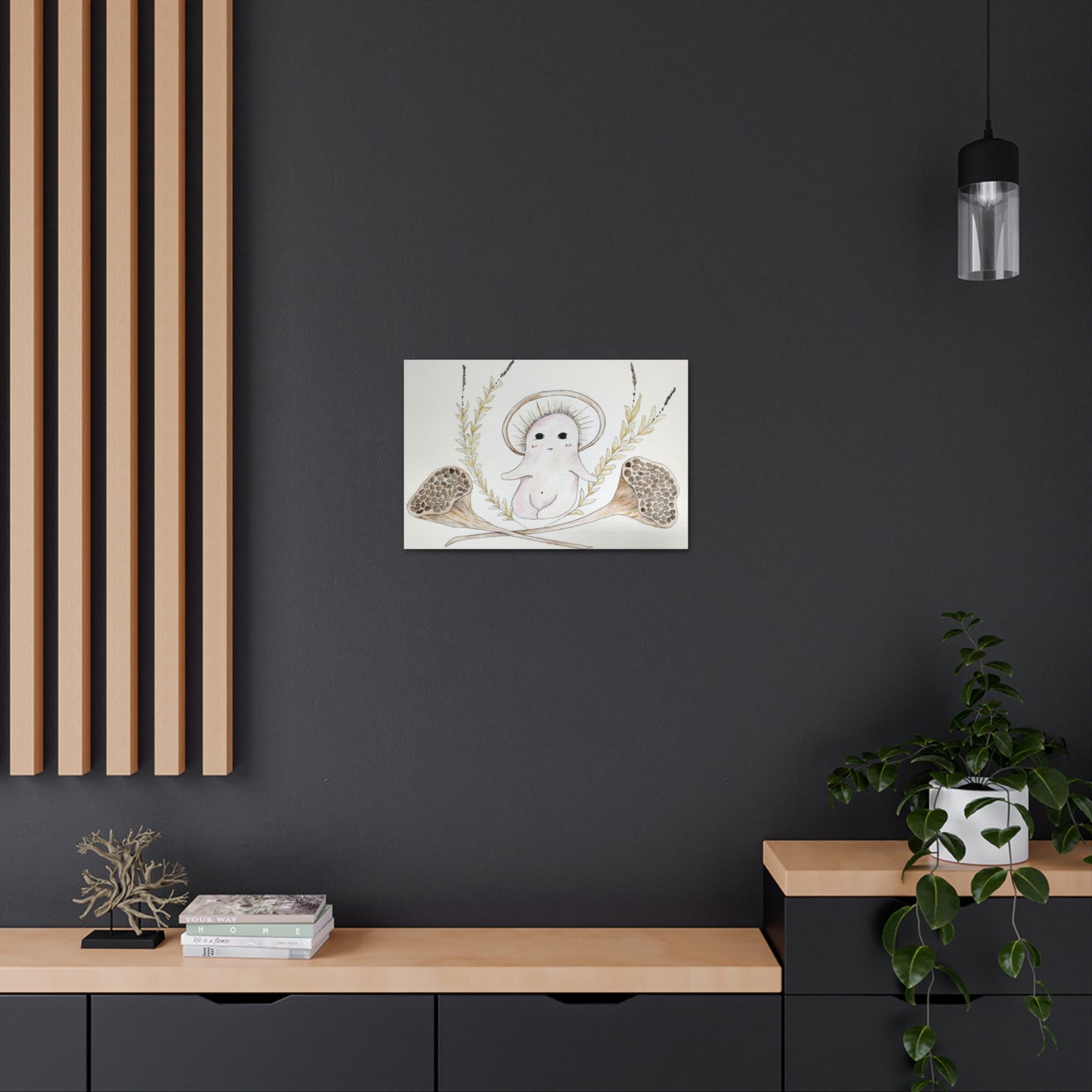 Mushroom Baby -Canvas Gallery Wraps