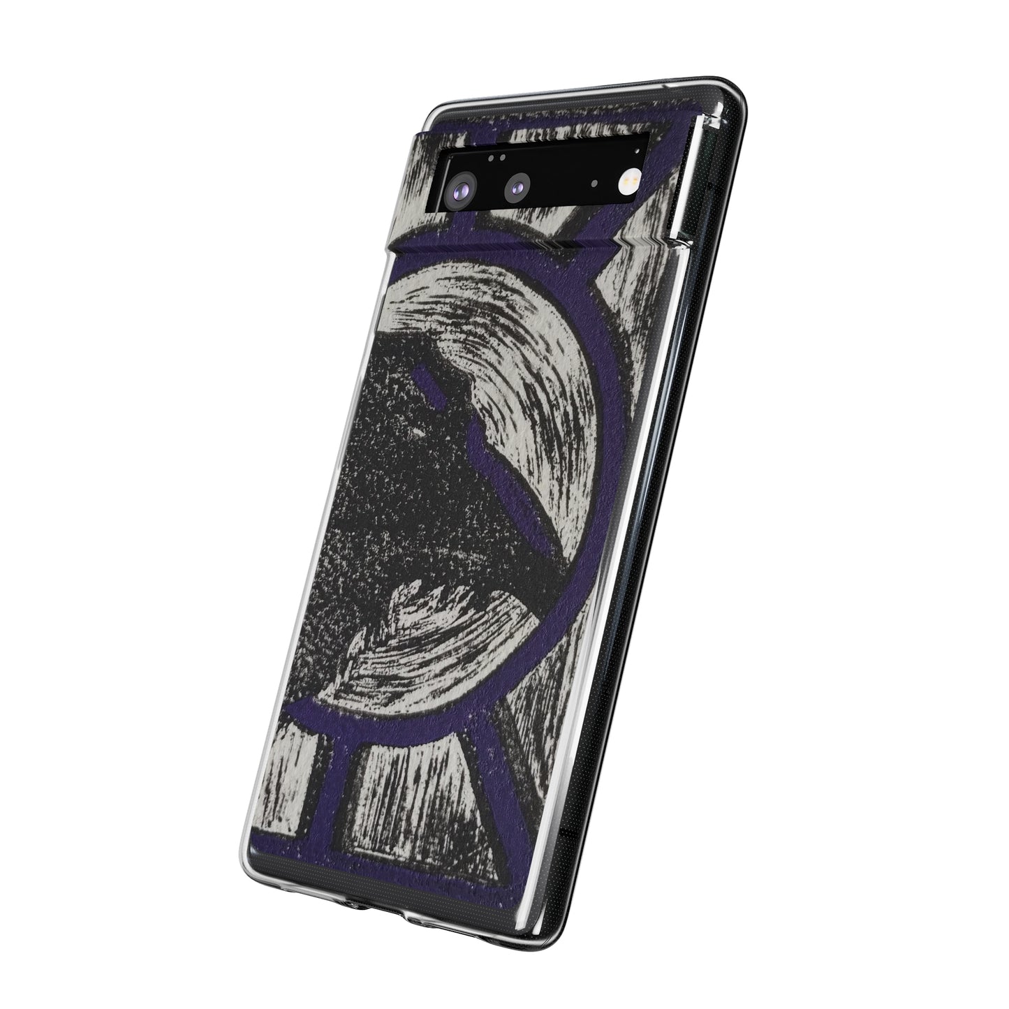 Soft Phone Cases Raven Purple