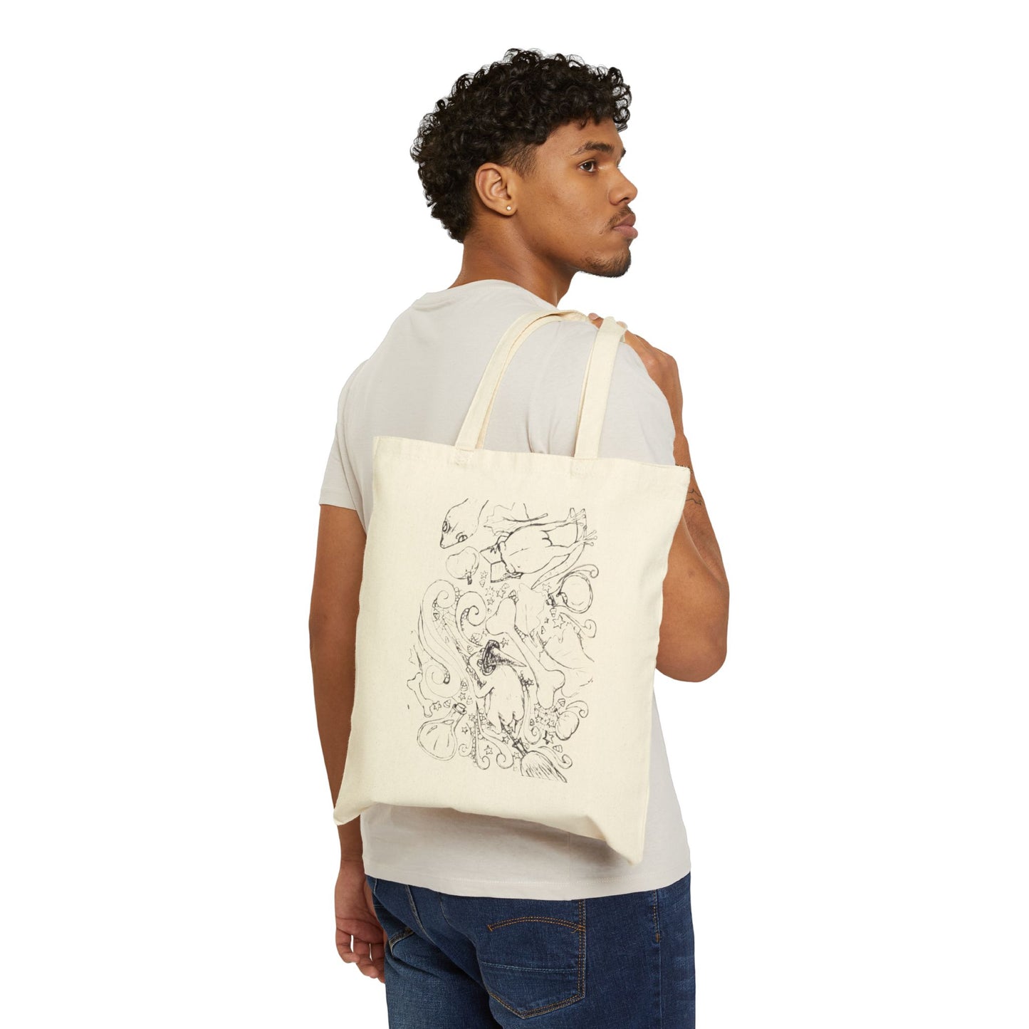 Spooky Season Frogs Tote Bag