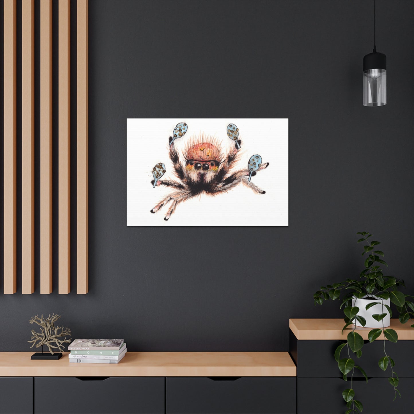 Cha Cha Spider -Canvas Gallery Wraps