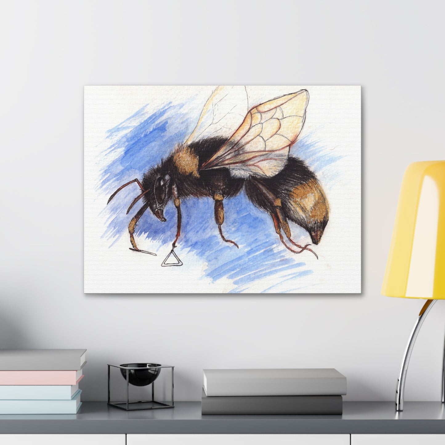 Whimsical Bee -Canvas Gallery Wraps