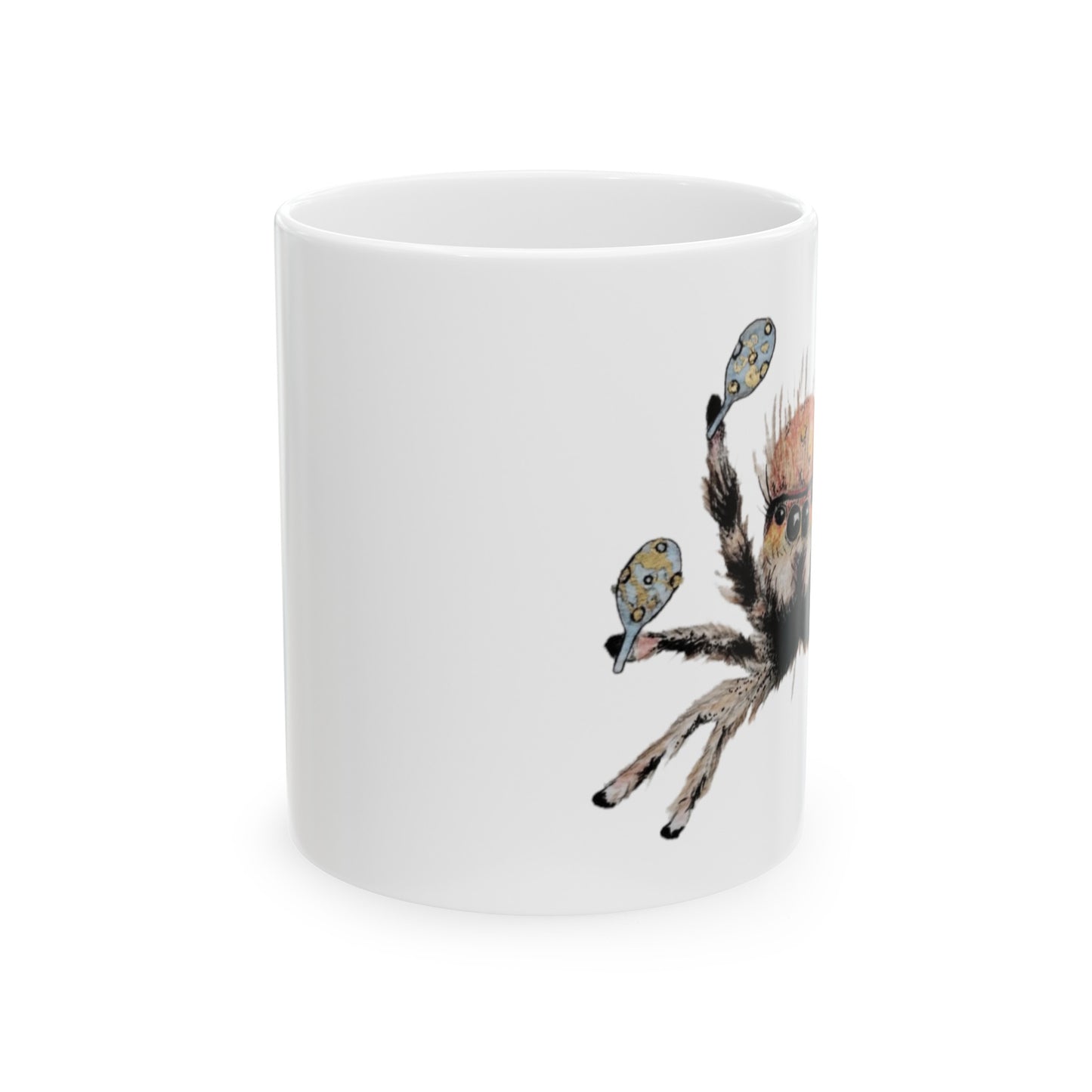 Cha Cha Spider Ceramic Mug 11oz