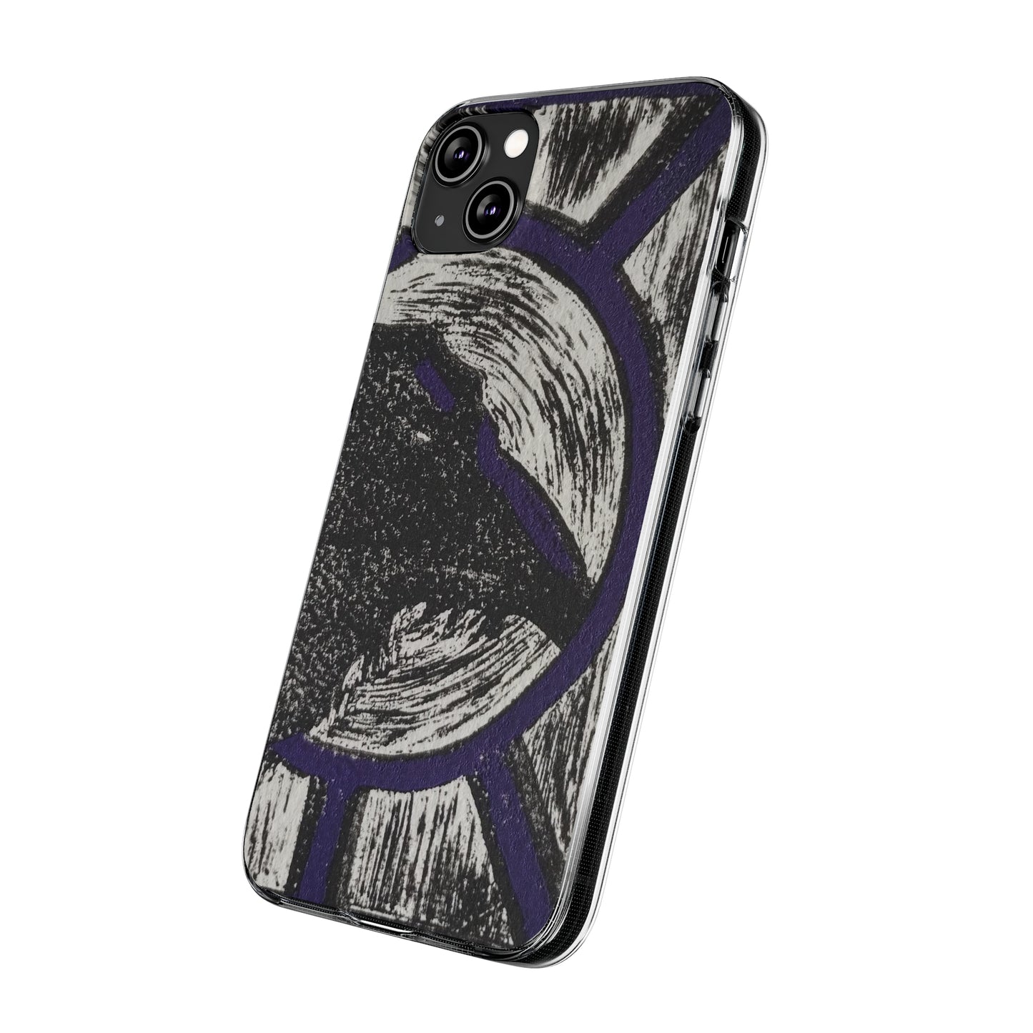 Soft Phone Cases Raven Purple