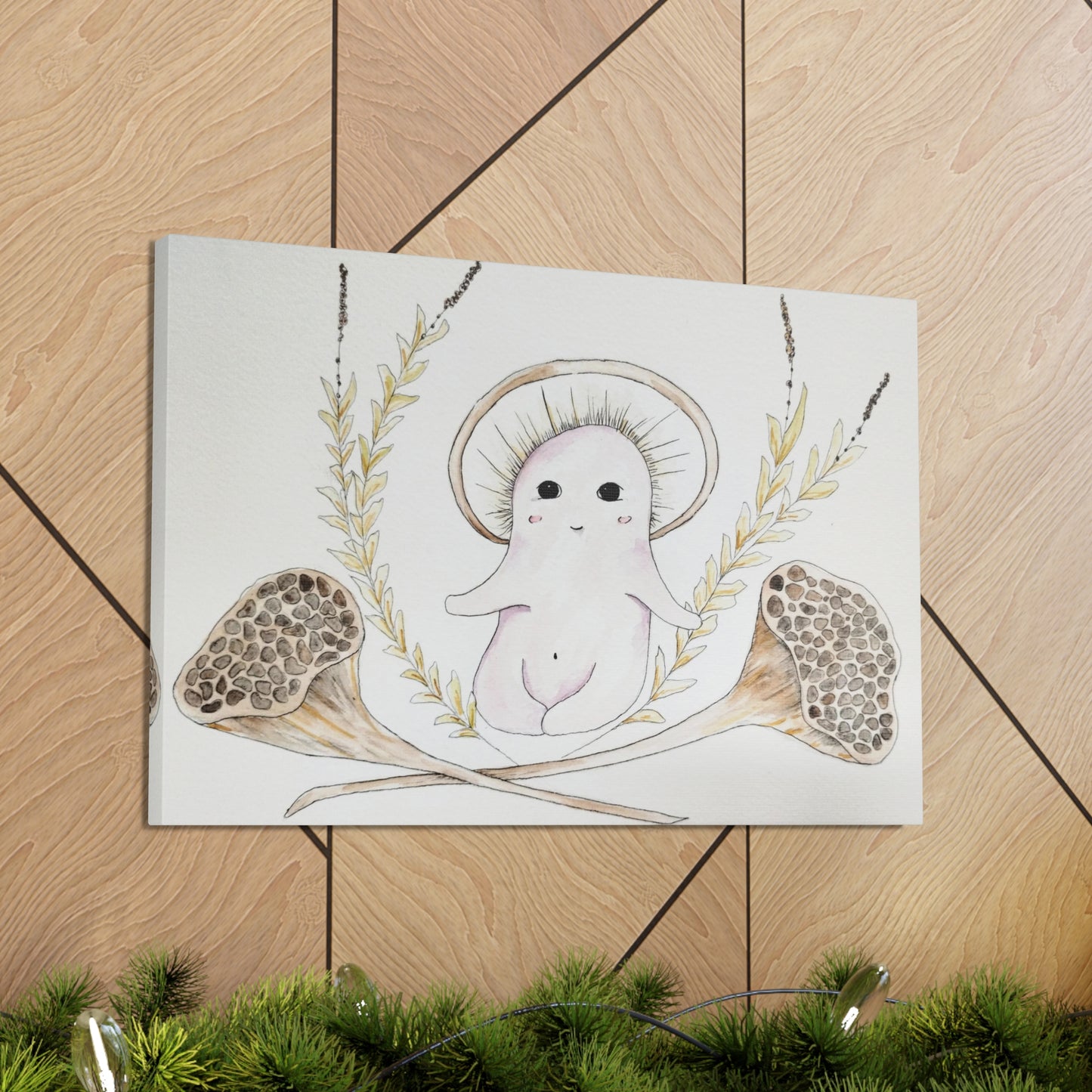 Mushroom Baby -Canvas Gallery Wraps