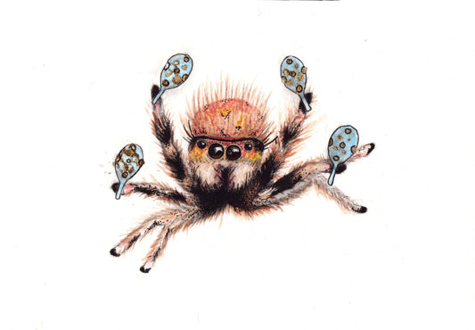 Cha Cha Spider - Original unframed