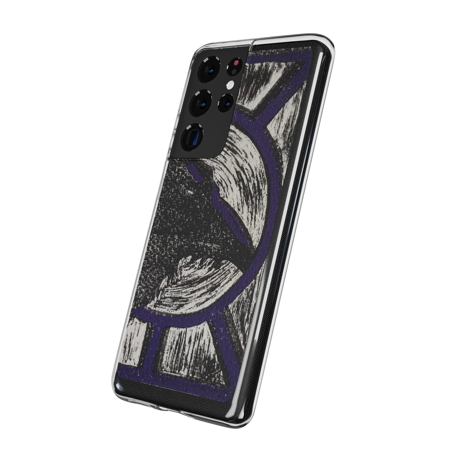 Soft Phone Cases Raven Purple