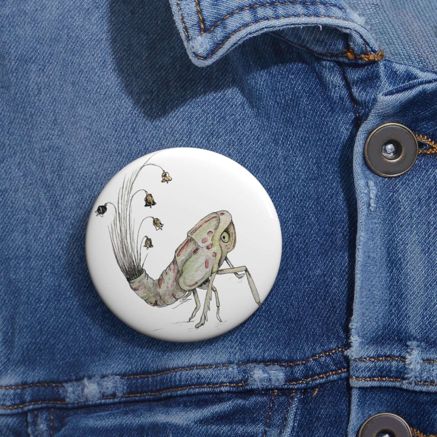 Tree Hopper Pin Button