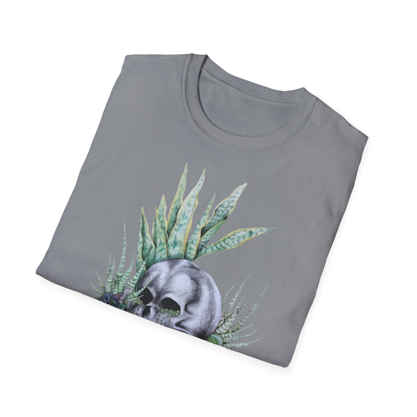 Pearls and Skull Unisex Softstyle T-Shirt