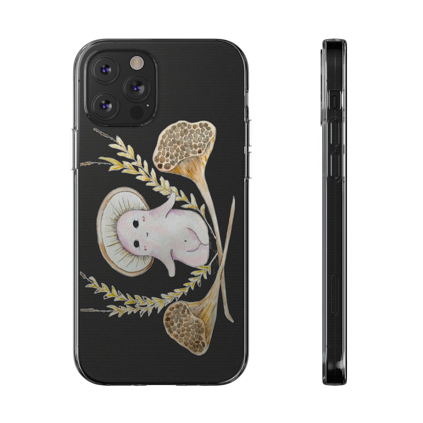 Soft Phone Case Mushroom Baby