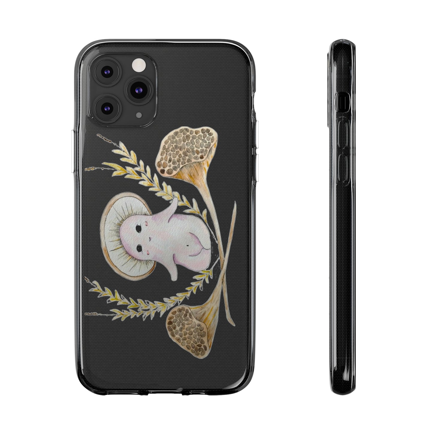 Soft Phone Case Mushroom Baby