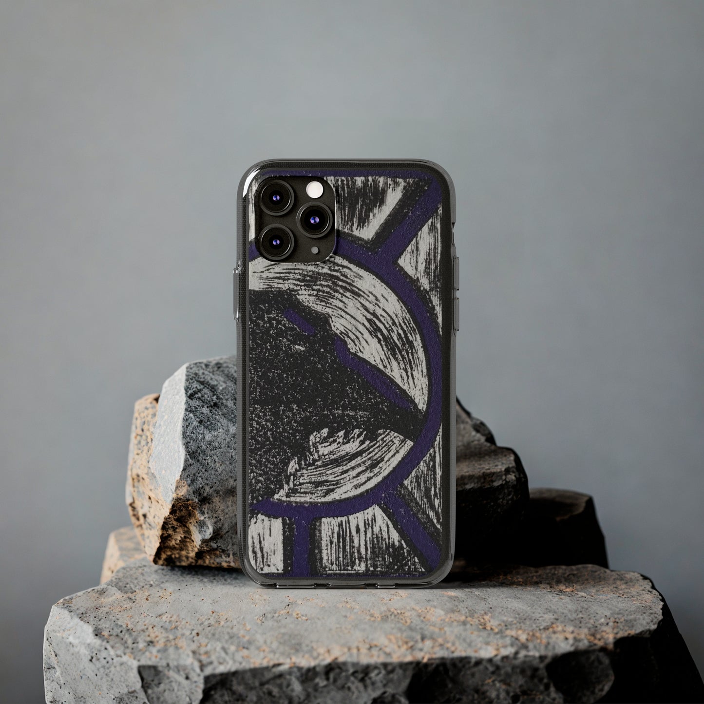 Soft Phone Cases Raven Purple