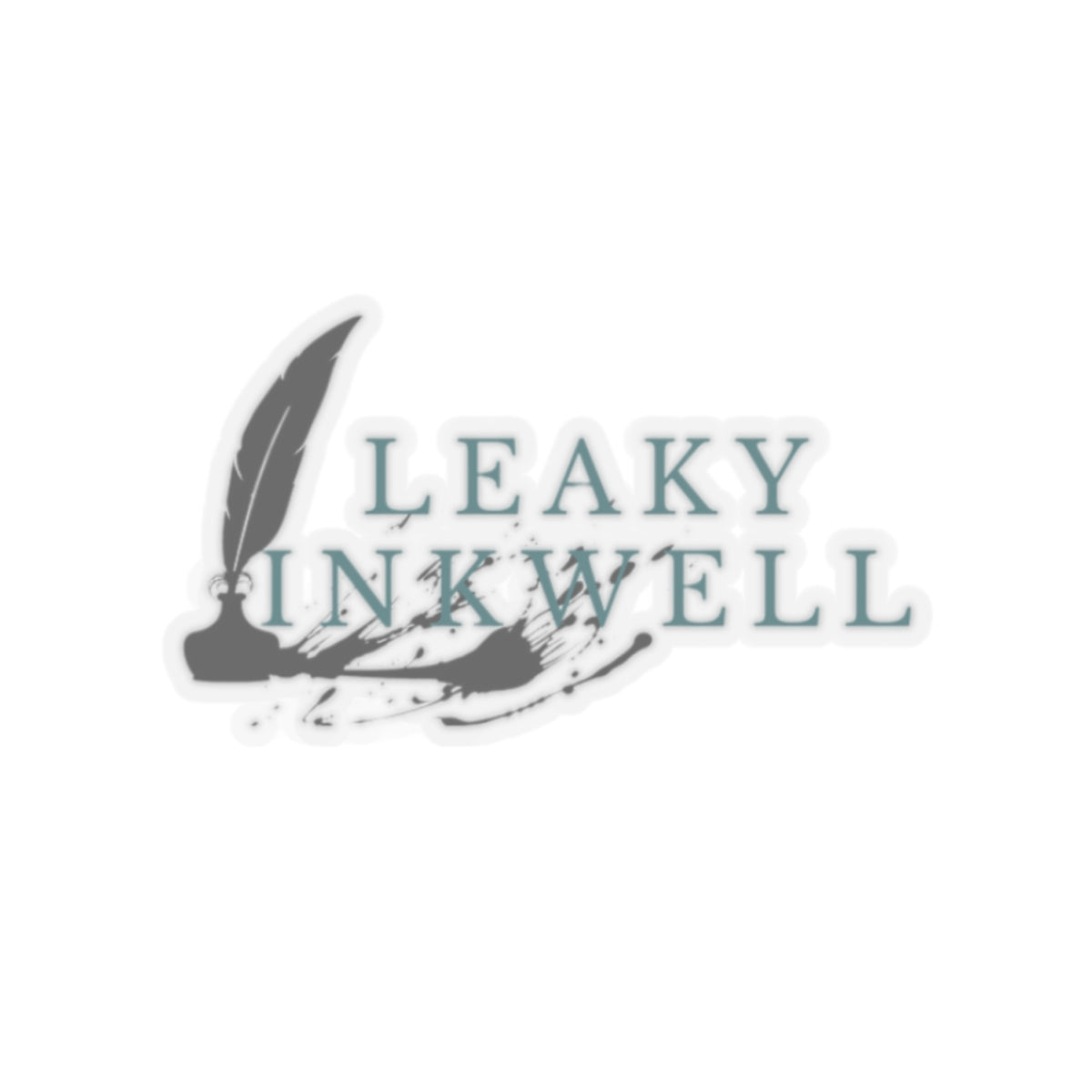 Leaky Inkwell Kiss-Cut Stickers